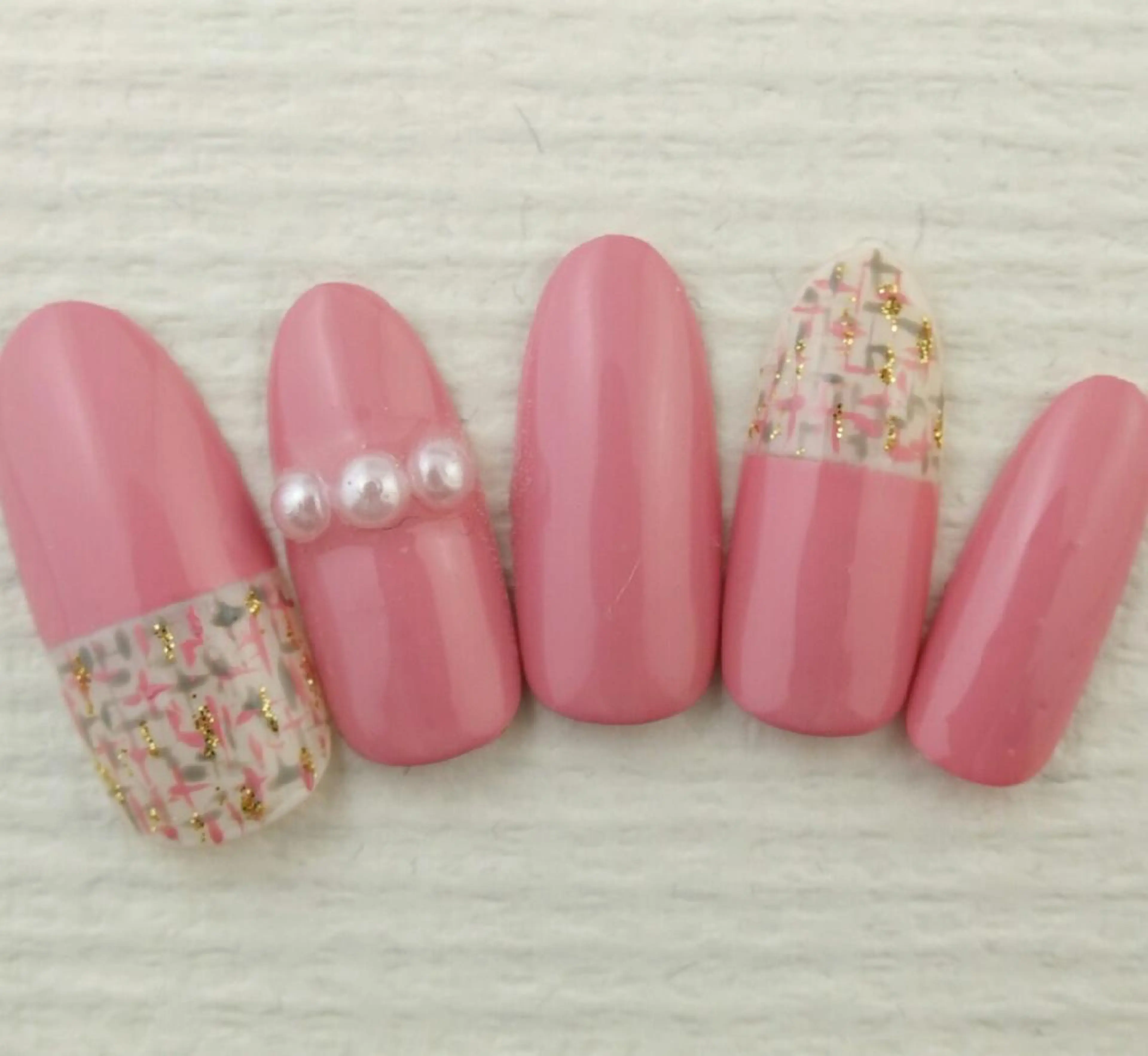 ネイル ジェルネイル みー shakushiroのネイルデザイン