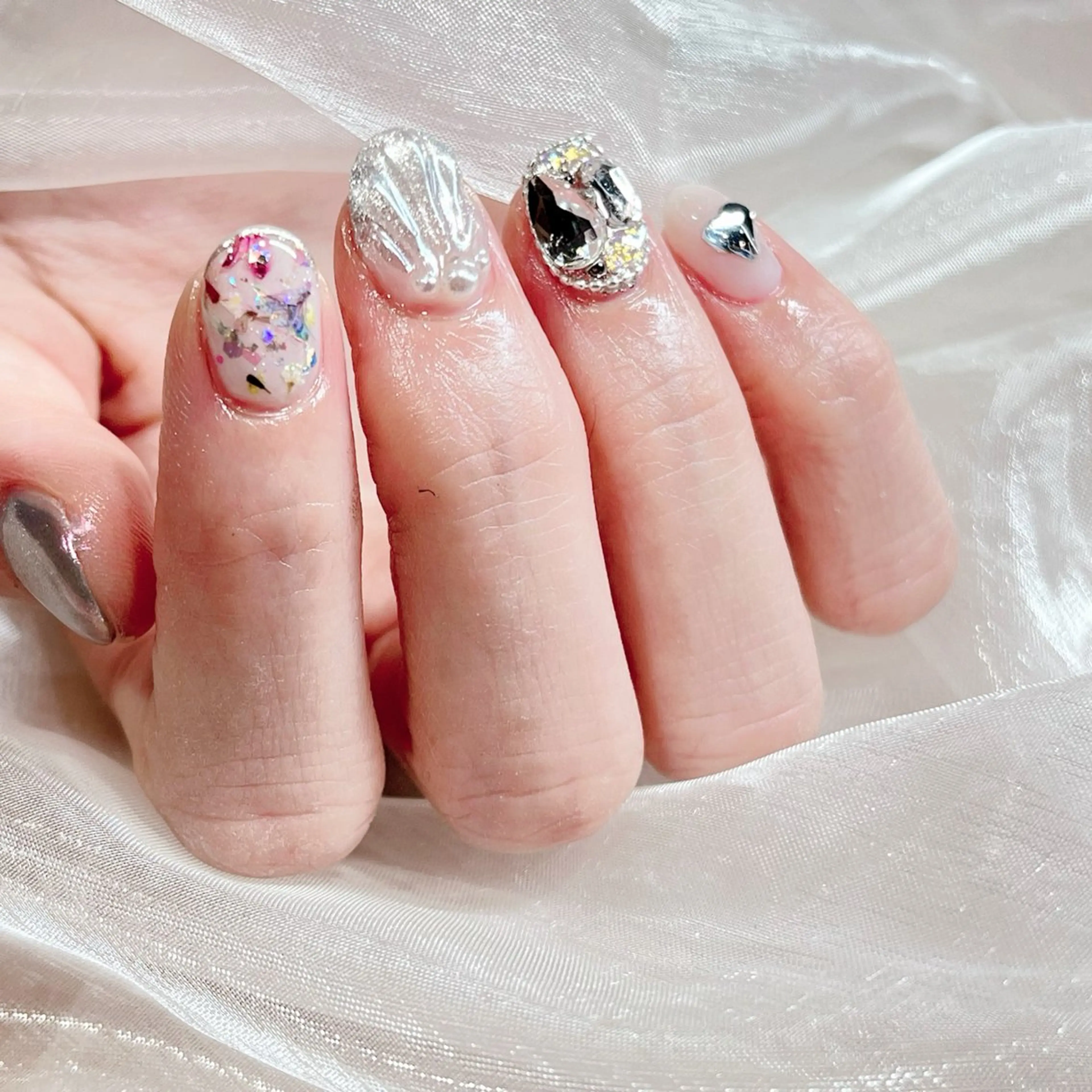 ショート n.hair所属・HTM _PUPULAのネイルデザイン