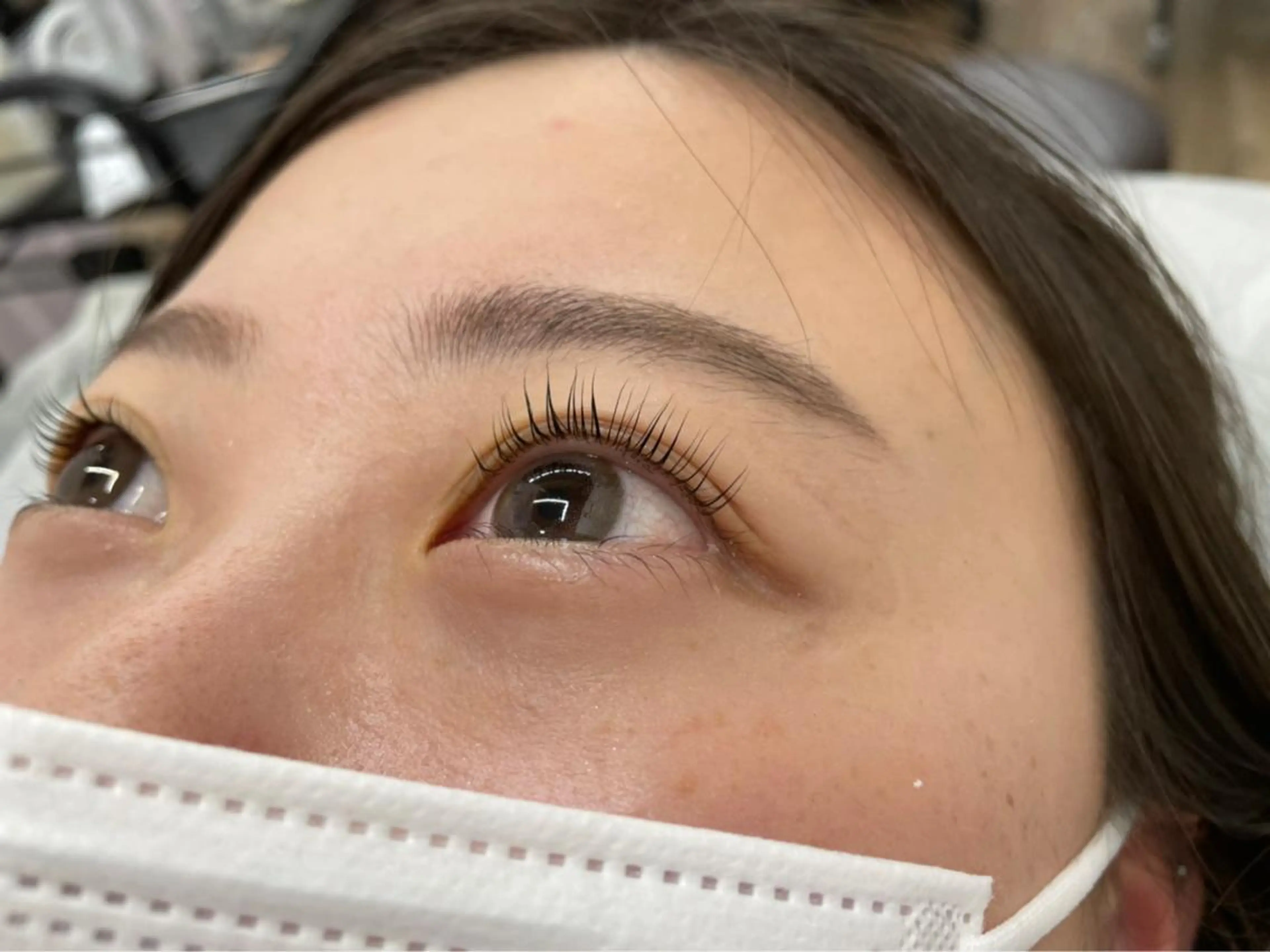 マツエク・マツパ パリジェンヌラッシュリフト 赤み無し柔らかカラー 【梅田】madokaのヘアスタイル