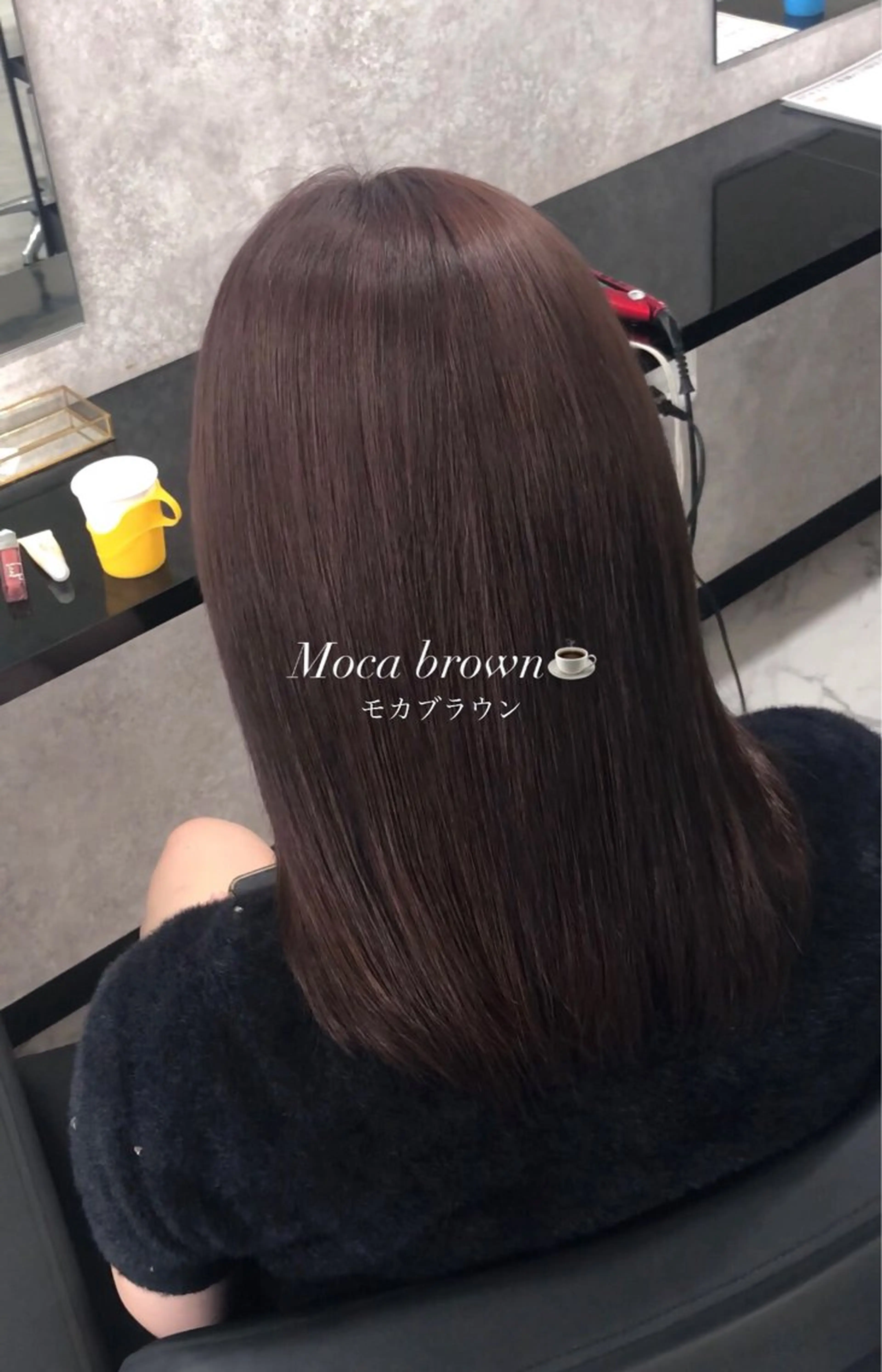 カラー UNDRvr ユズのヘアスタイル