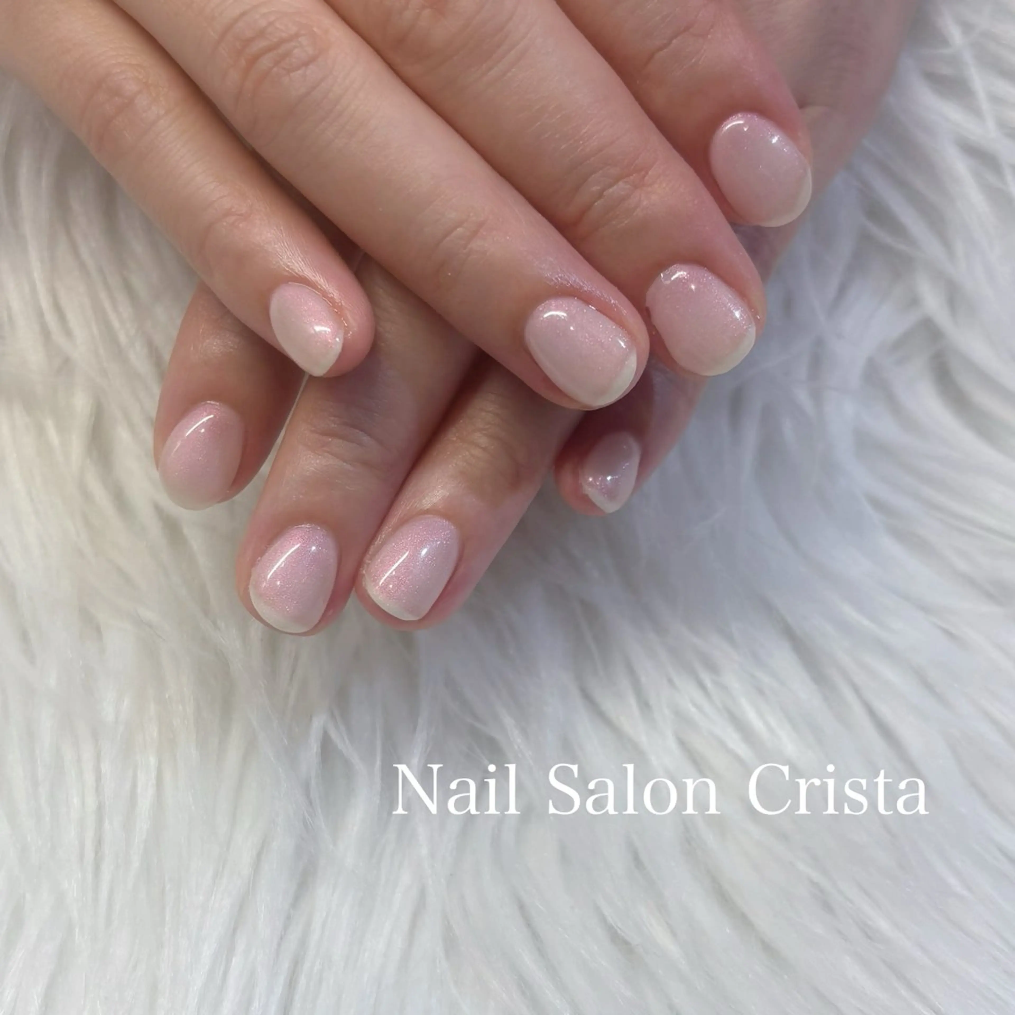 ネイル フットネイル ジェルネイル マグネットネイル オフィスネイル ワンカラーネイル NAILSALON CRISTA所属・🤍CRISTA yui🤍のネイルデザイン