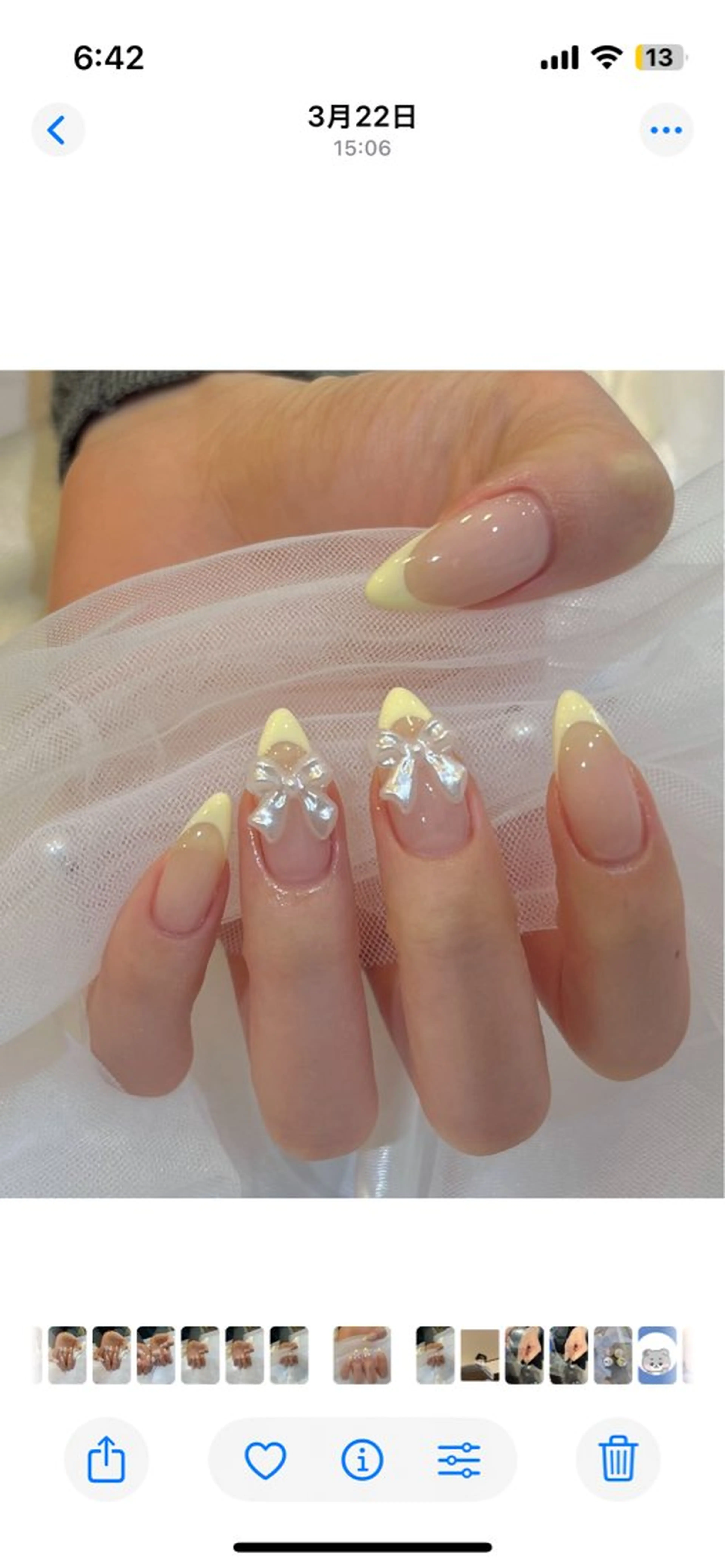 ネイル nail &eye    ADDICT OHORI所属・addict 練習中のネイルデザイン