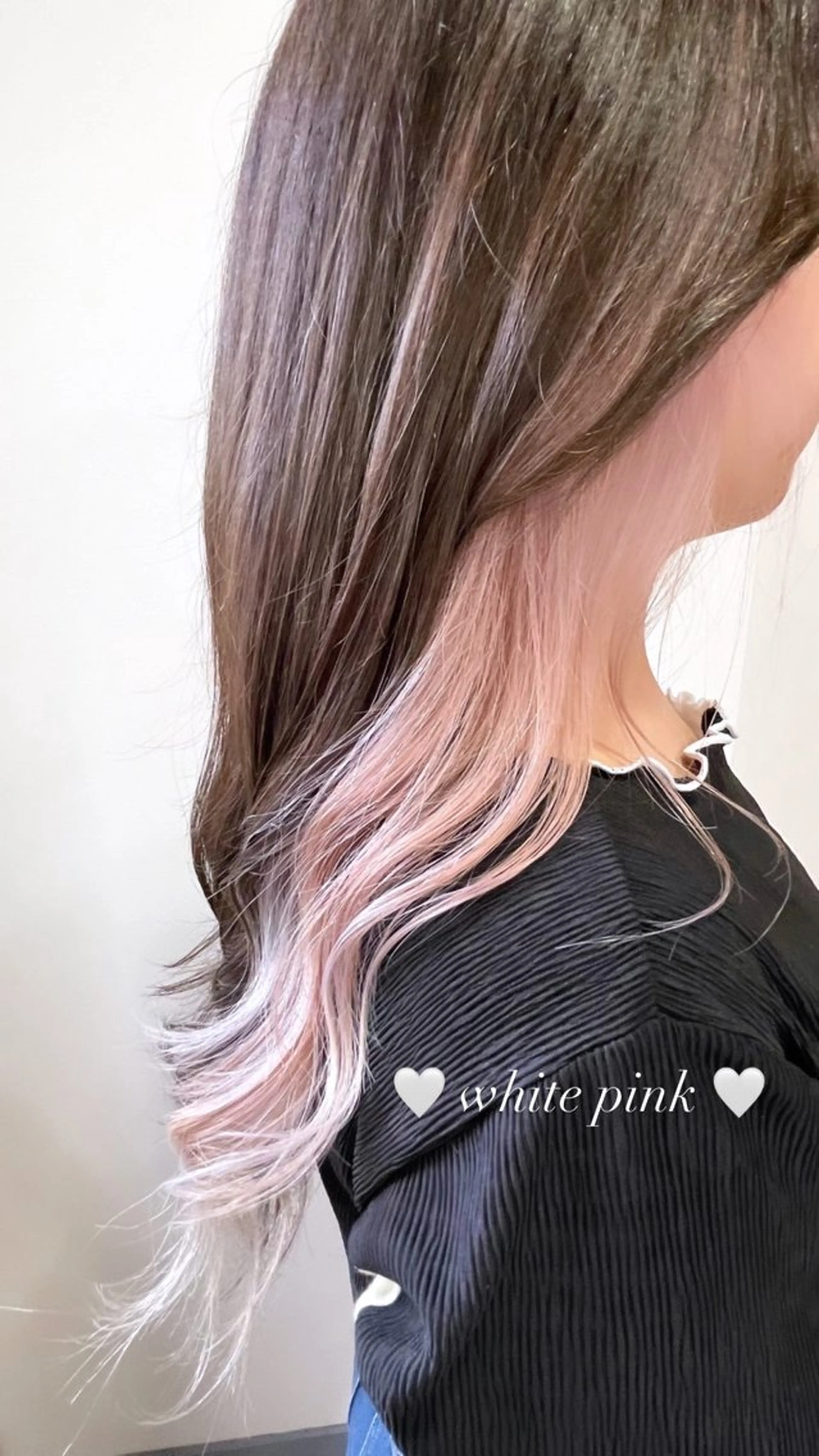 【インナーカラー】ケアブリーチ🌟+フルカラー🌈の写真