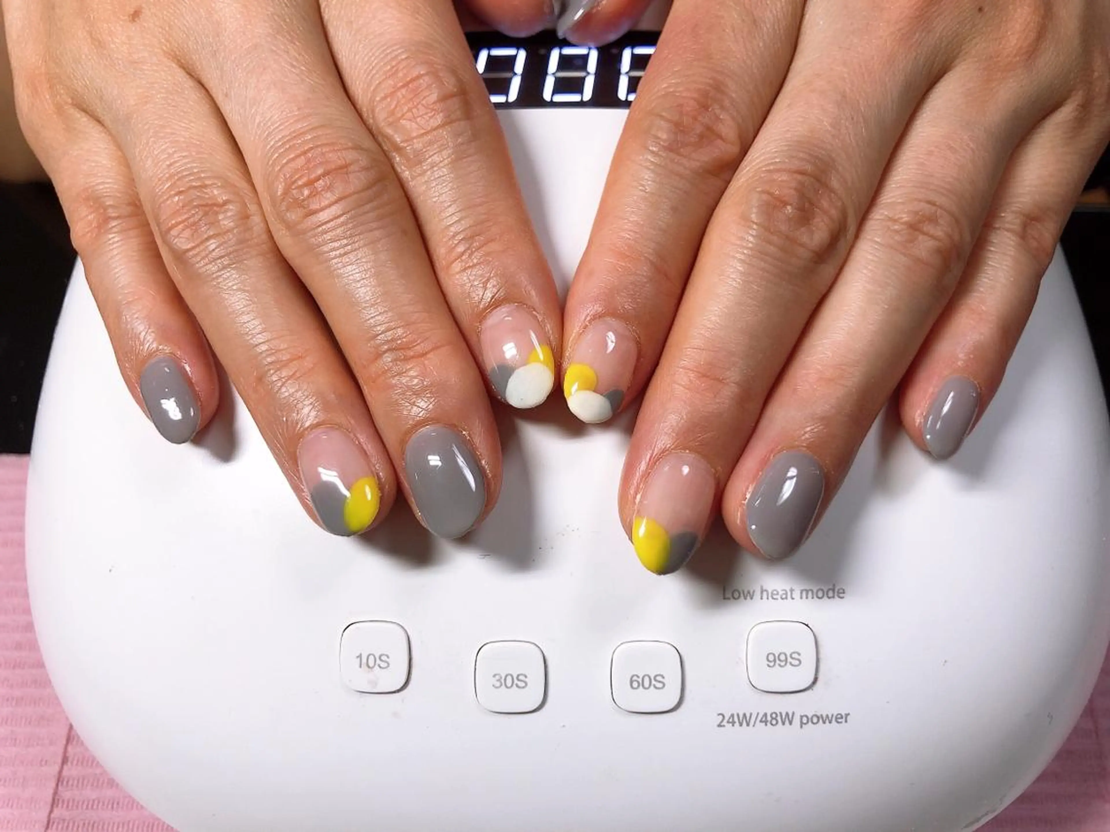 ネイル ワンカラーネイル エステ／ネイル/脱毛 R.Msalonのネイルデザイン