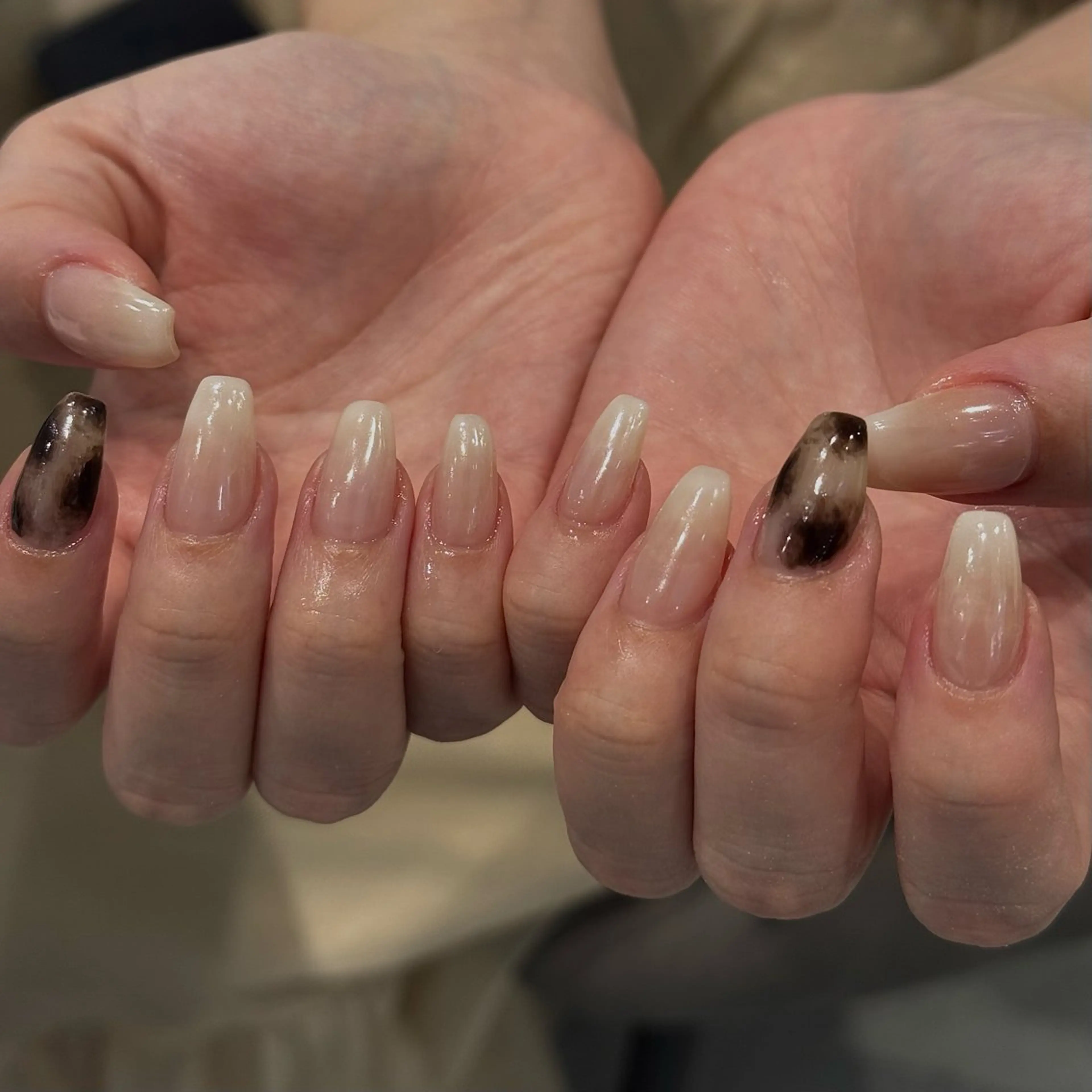 ネイル ハンドネイル NORA nail UMEDA所属・nails by wakabaのネイルデザイン