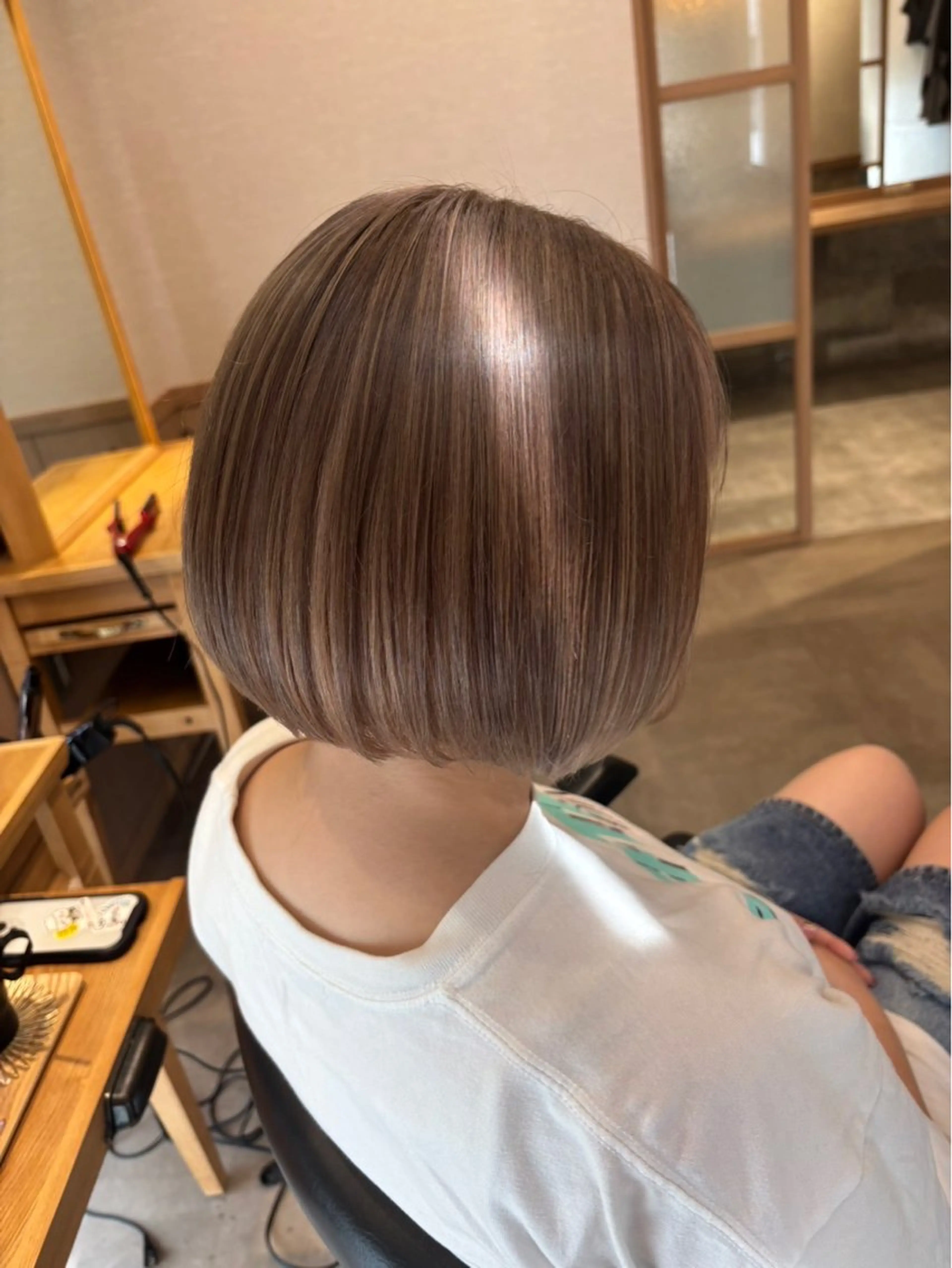 ショート カラー カット ヘアカラー 髪の家 tiki所属・髪の家 tikiのヘアスタイル