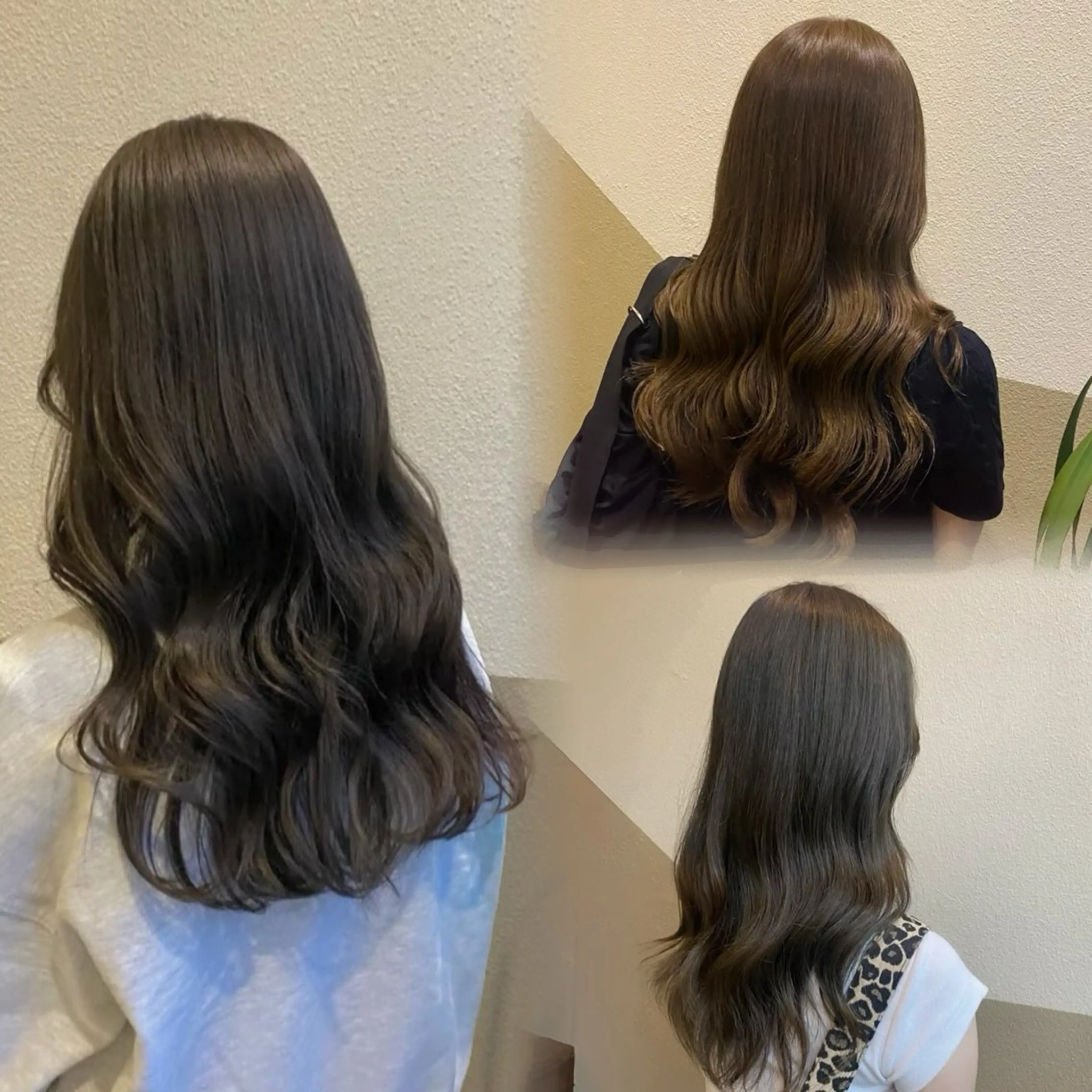 ロング カラー カット ヘアカラー トリートメント 透明感カラー/ 小顔カット/ミヅキのヘアスタイル