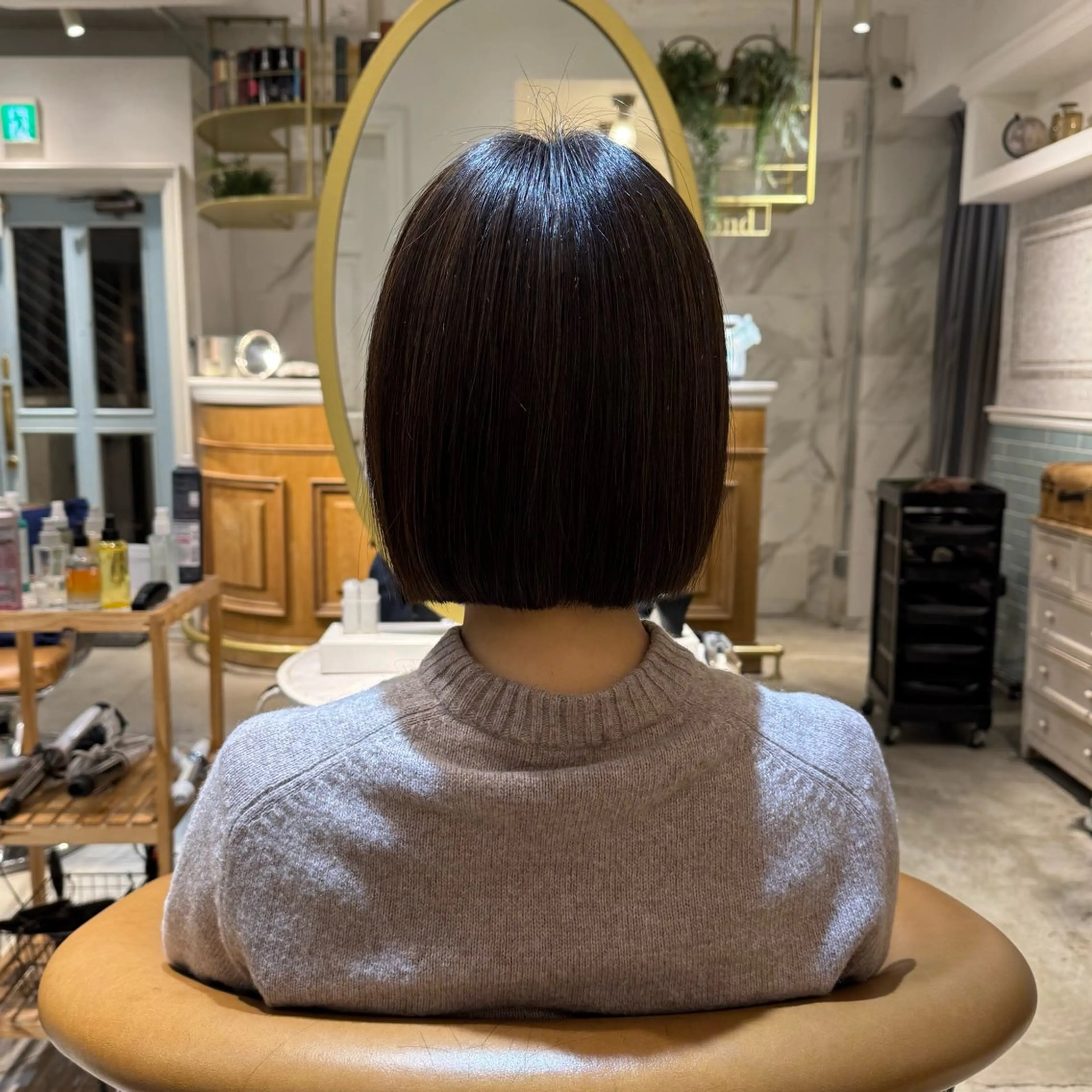 ミディアム ボブ 髪質改善/ボブ /韓国/erikoのヘアスタイル