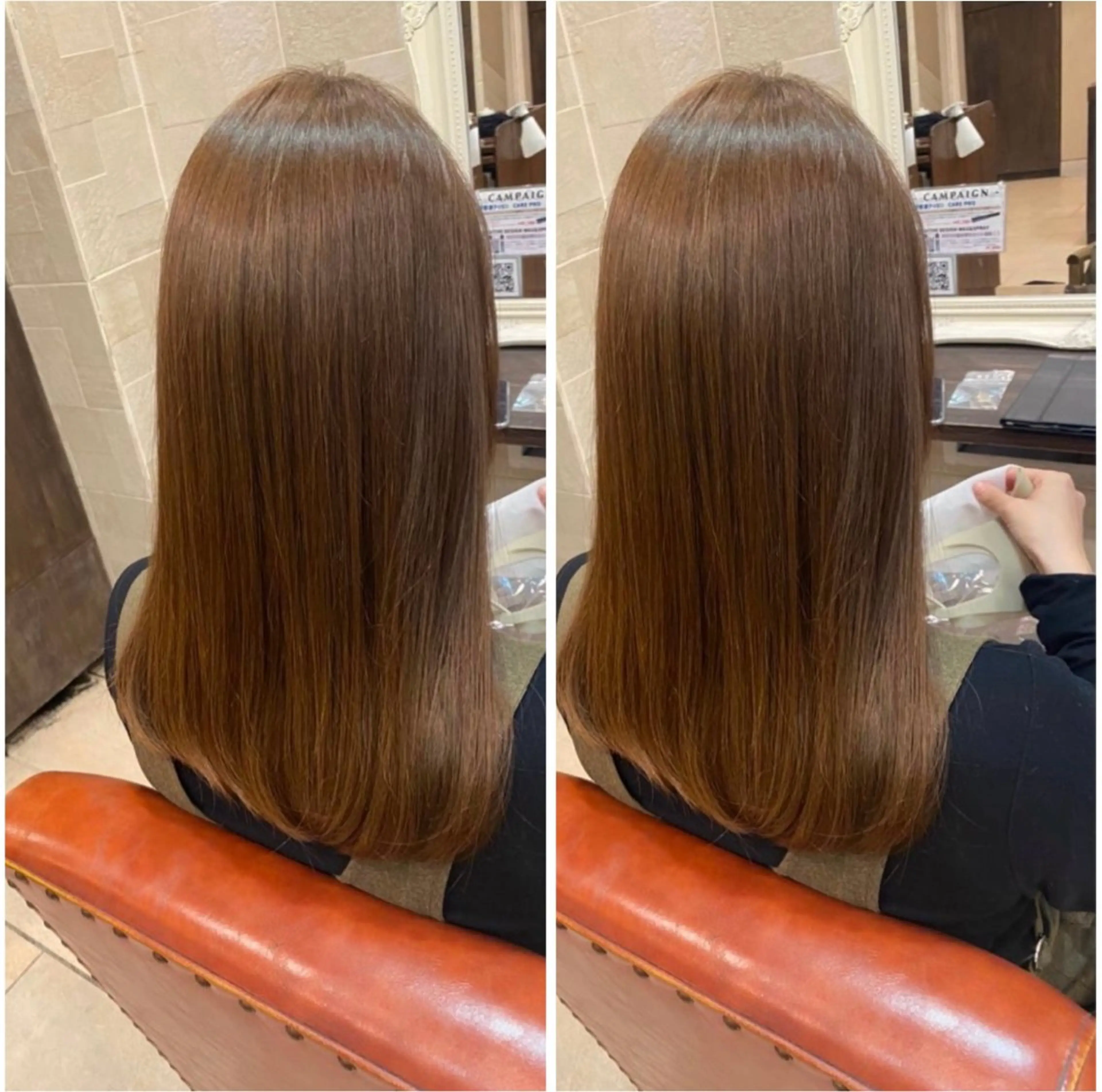 ロング カラー 🌼二本柳 🌼のヘアスタイル