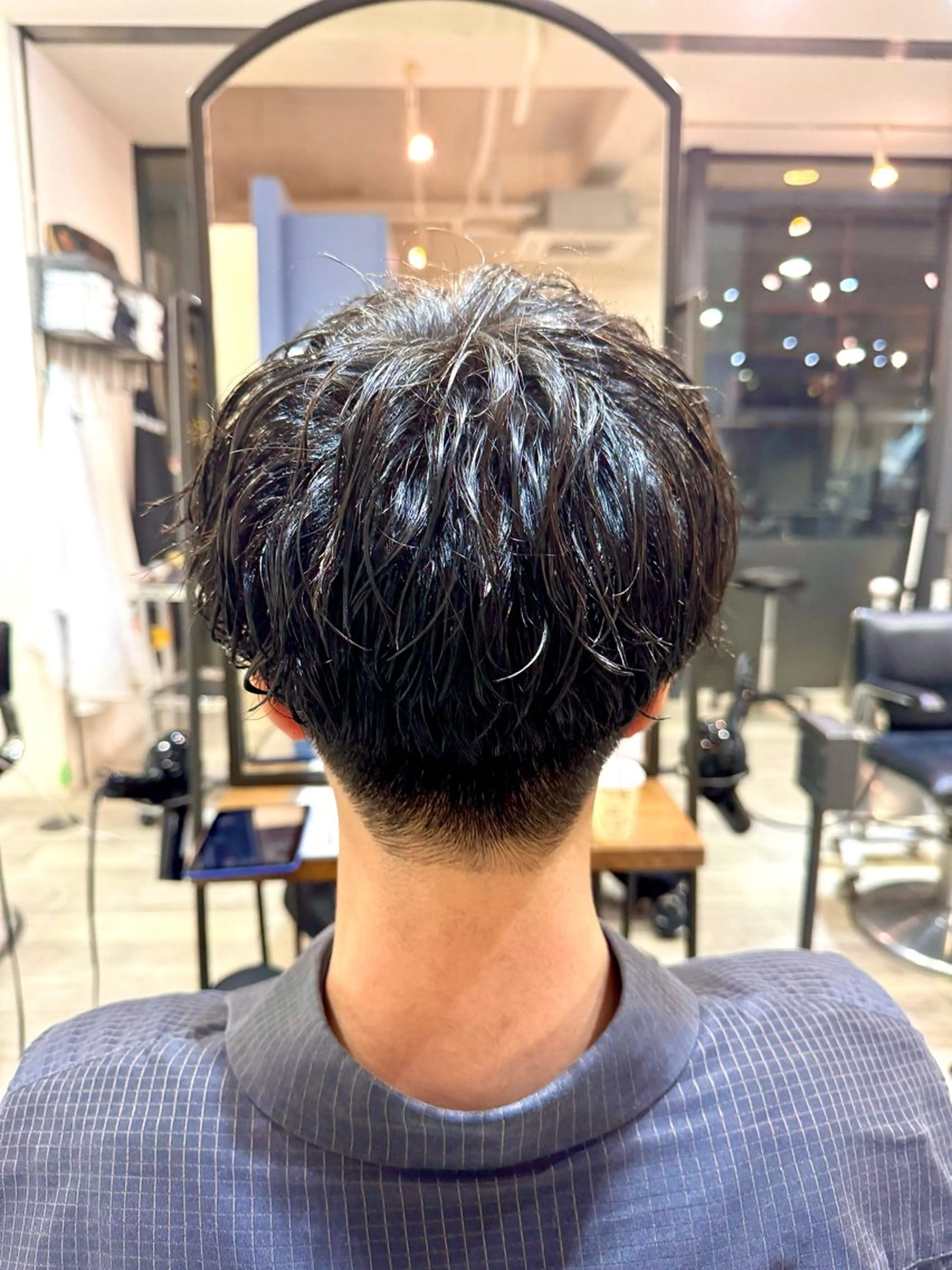 メンズ 米元 春奈のヘアスタイル