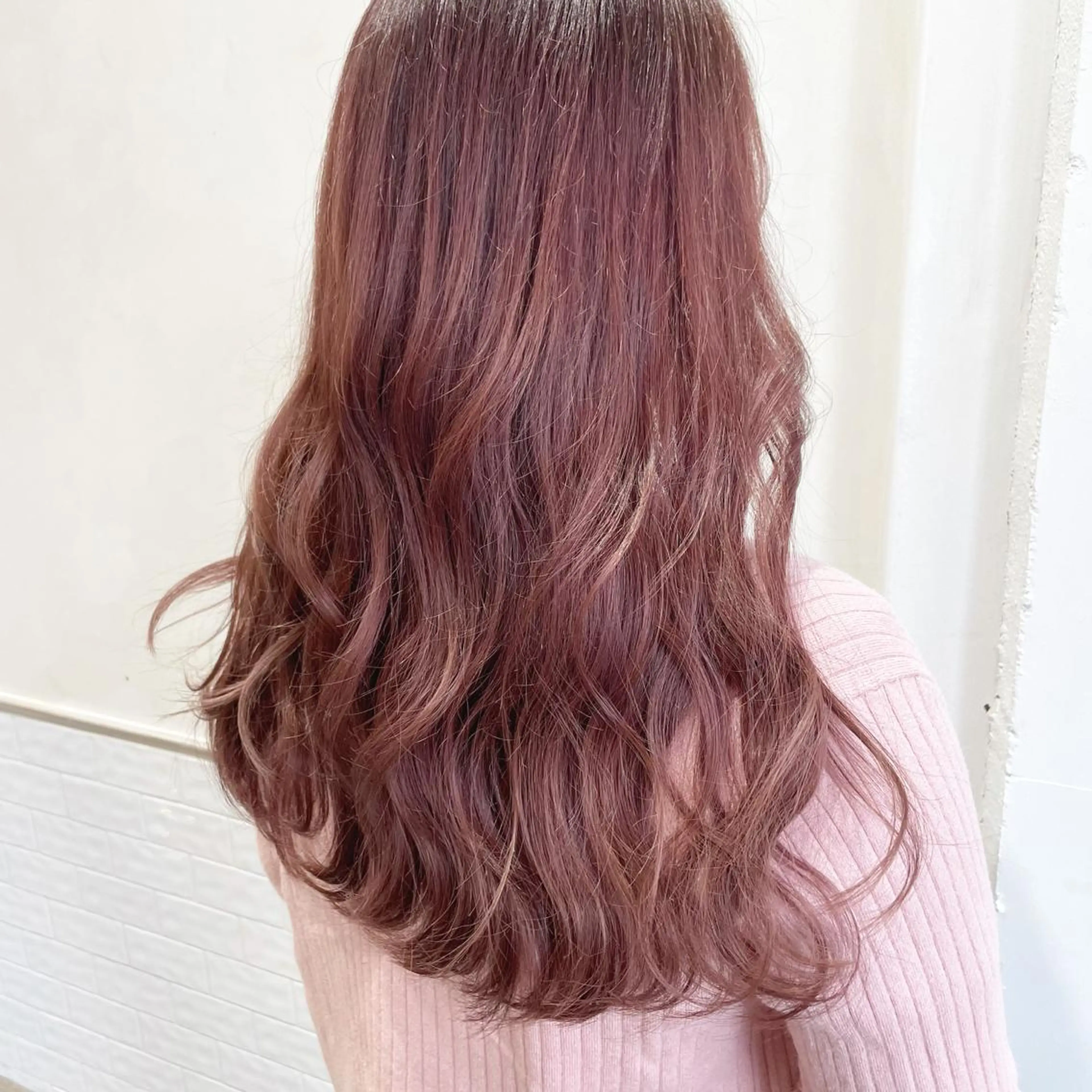 セミロング ヘアカラー ROMEO京橋 MINAMIのヘアスタイル