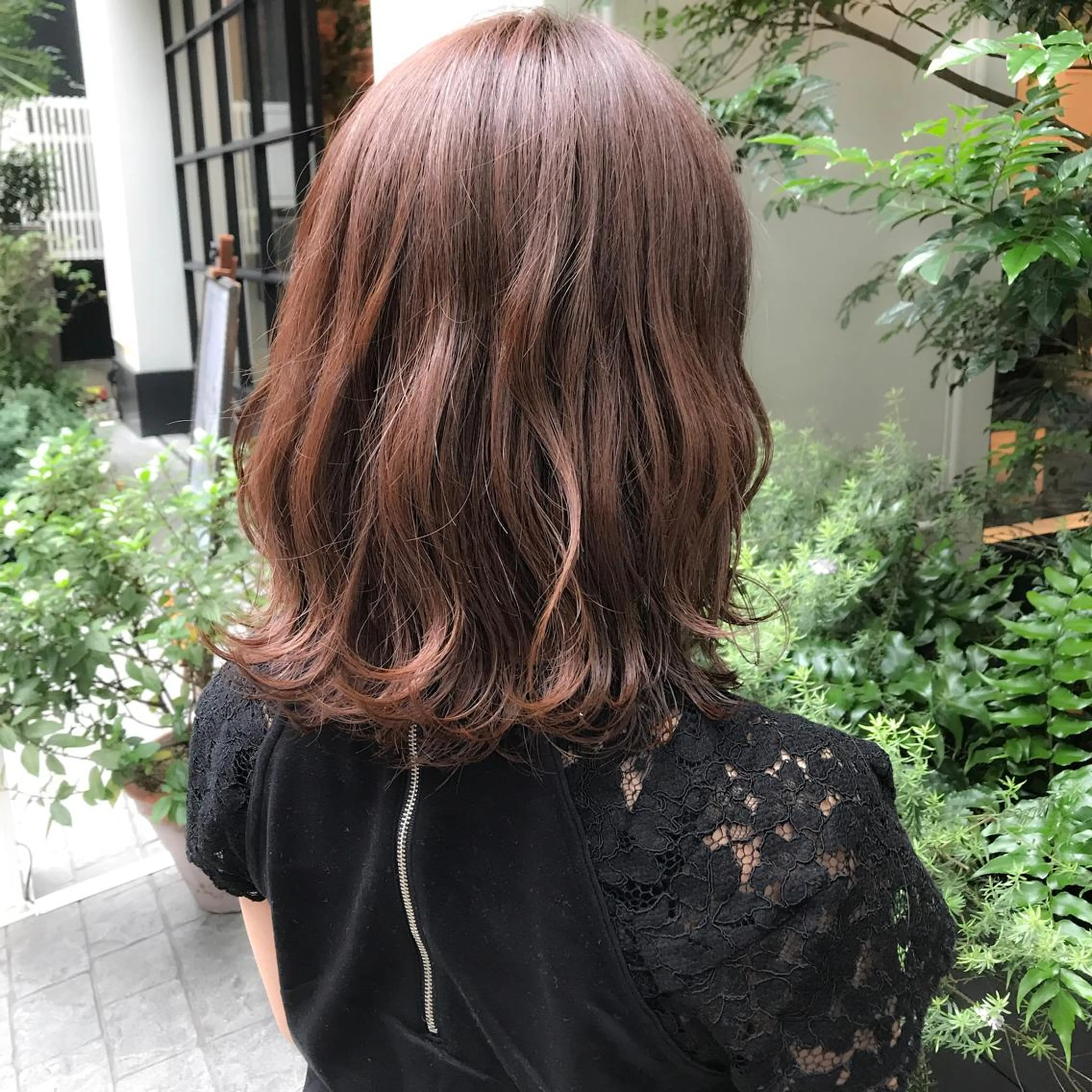 ミディアム LOMA🇰🇷 銀座クボタのヘアスタイル