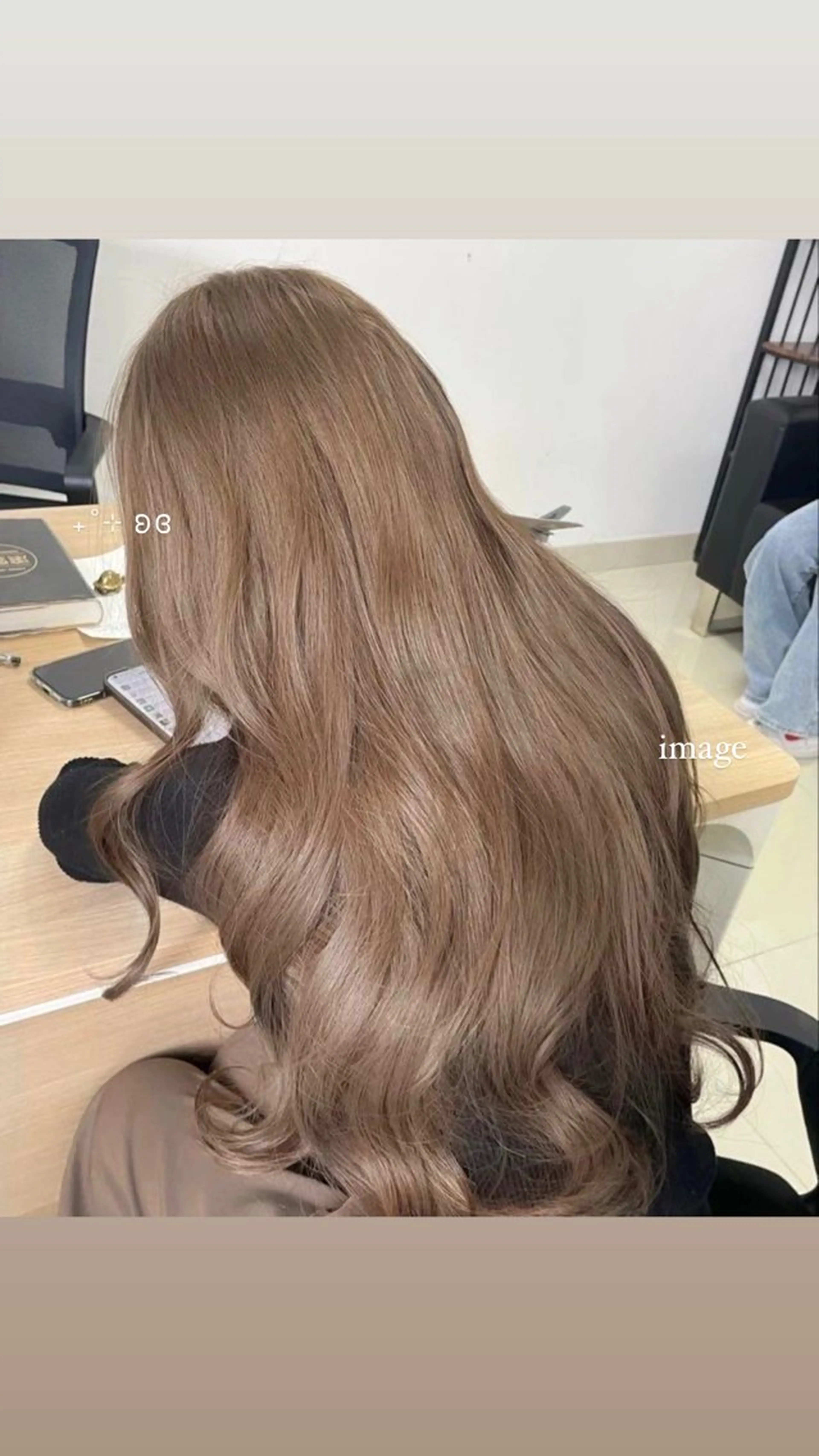 カラー 透ける透明感カラー 🤍anju🎀のヘアスタイル