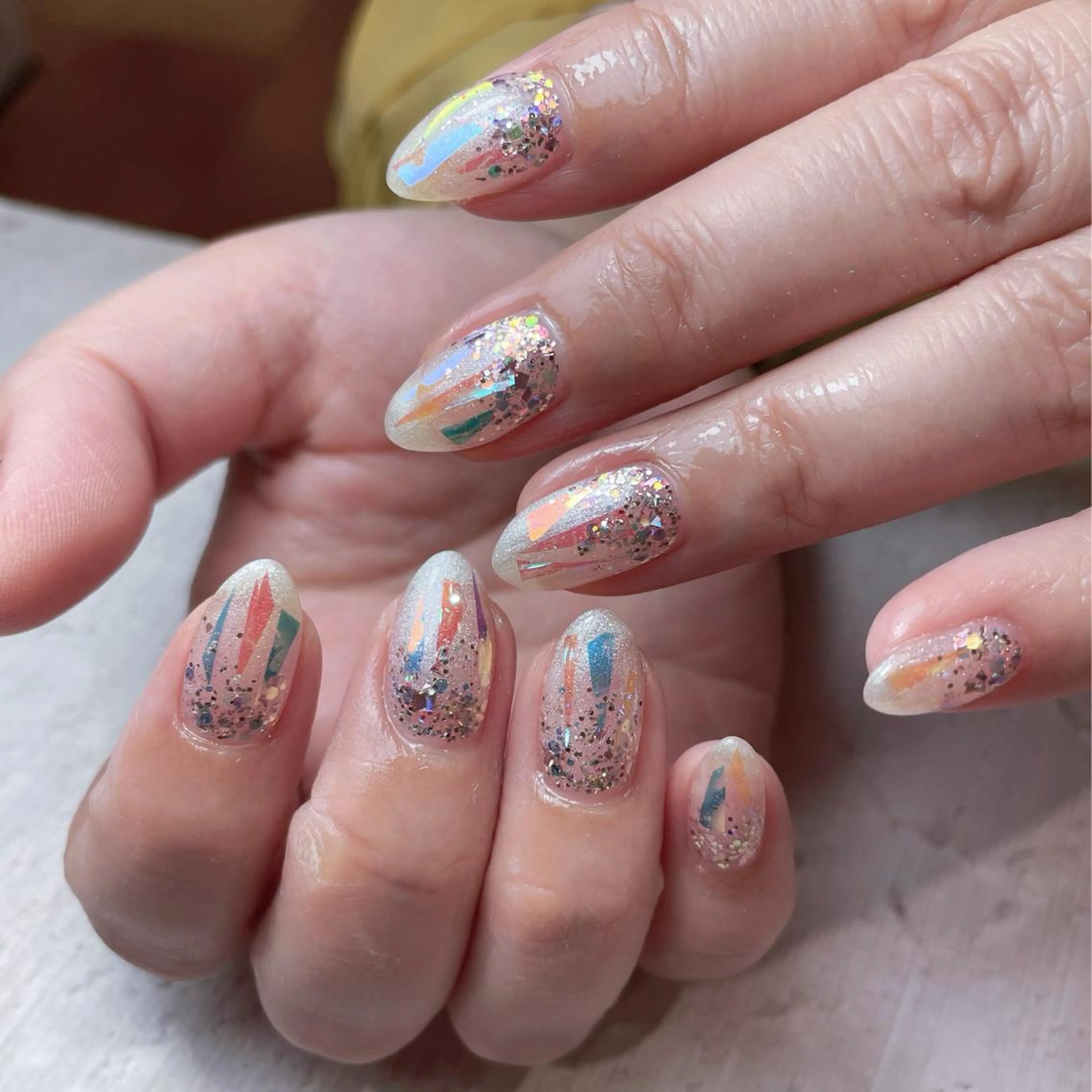 ネイル 持ち込み ハンドネイル nail&eyelash mate所属・京都/東向日/桂 ayumiのネイルデザイン