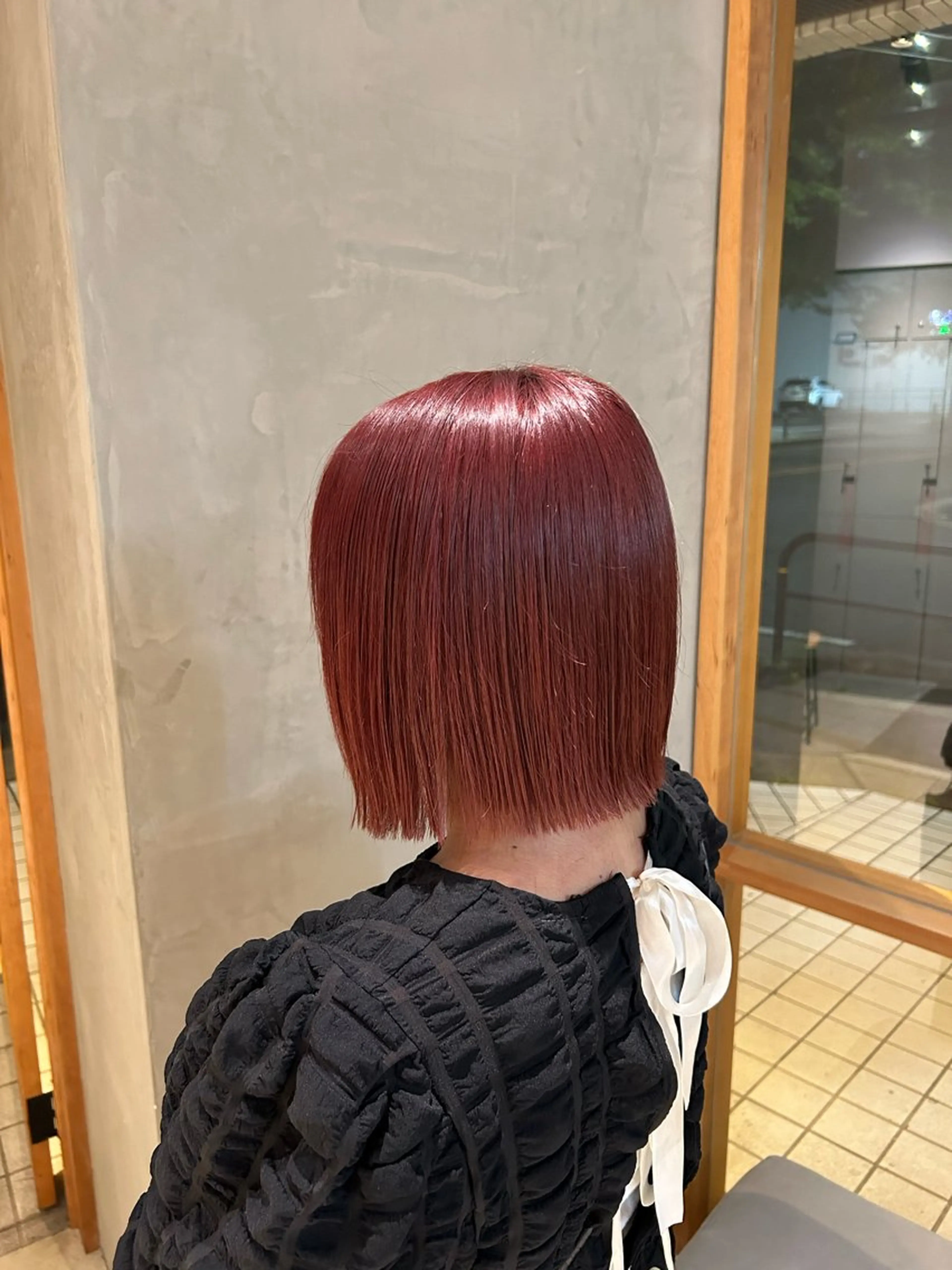 ショート ボブ Lilly所属・成田 智彩のヘアスタイル