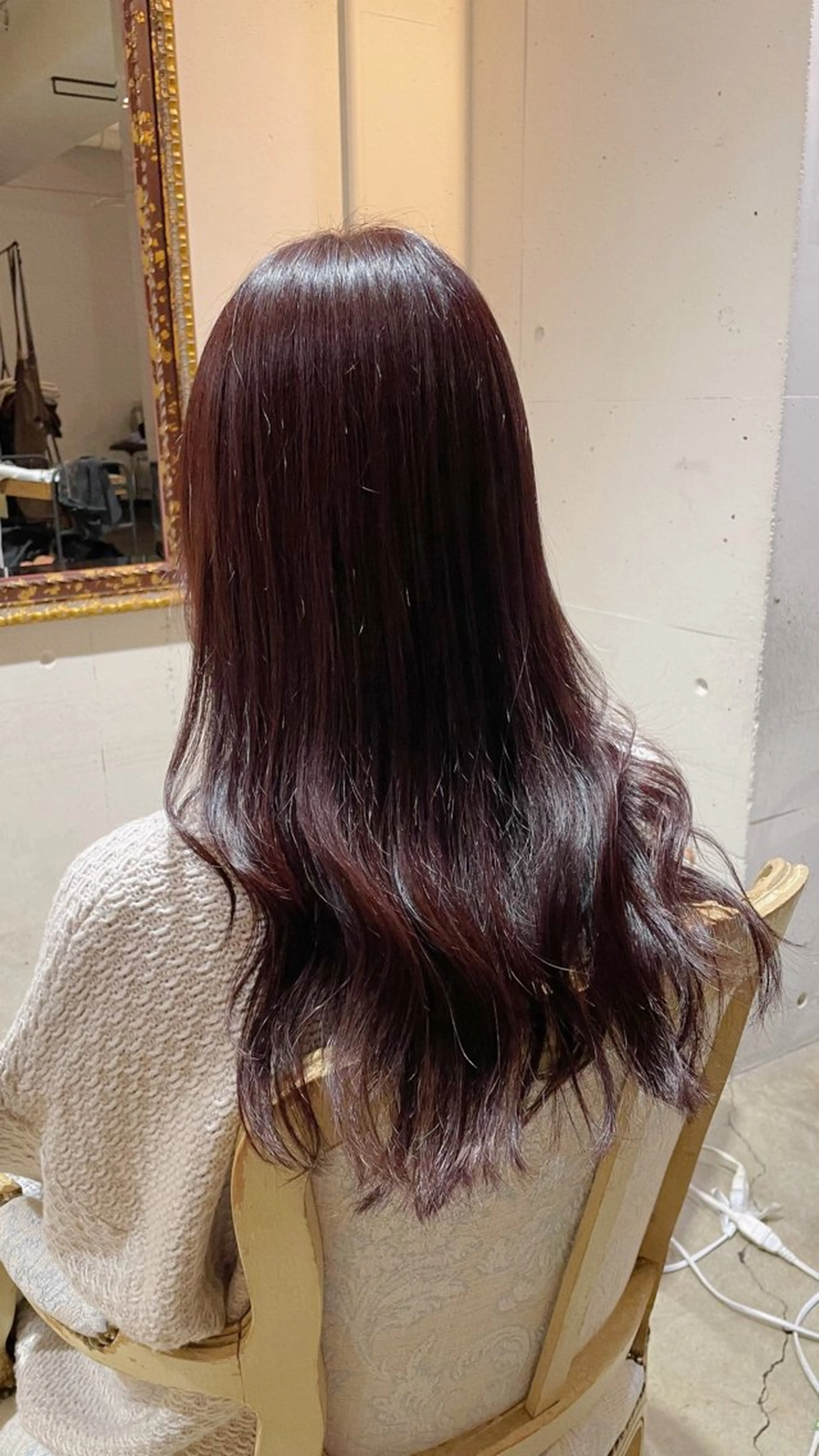 セミロング ピンクブラウン Milial所属・松下 穂乃香のヘアスタイル