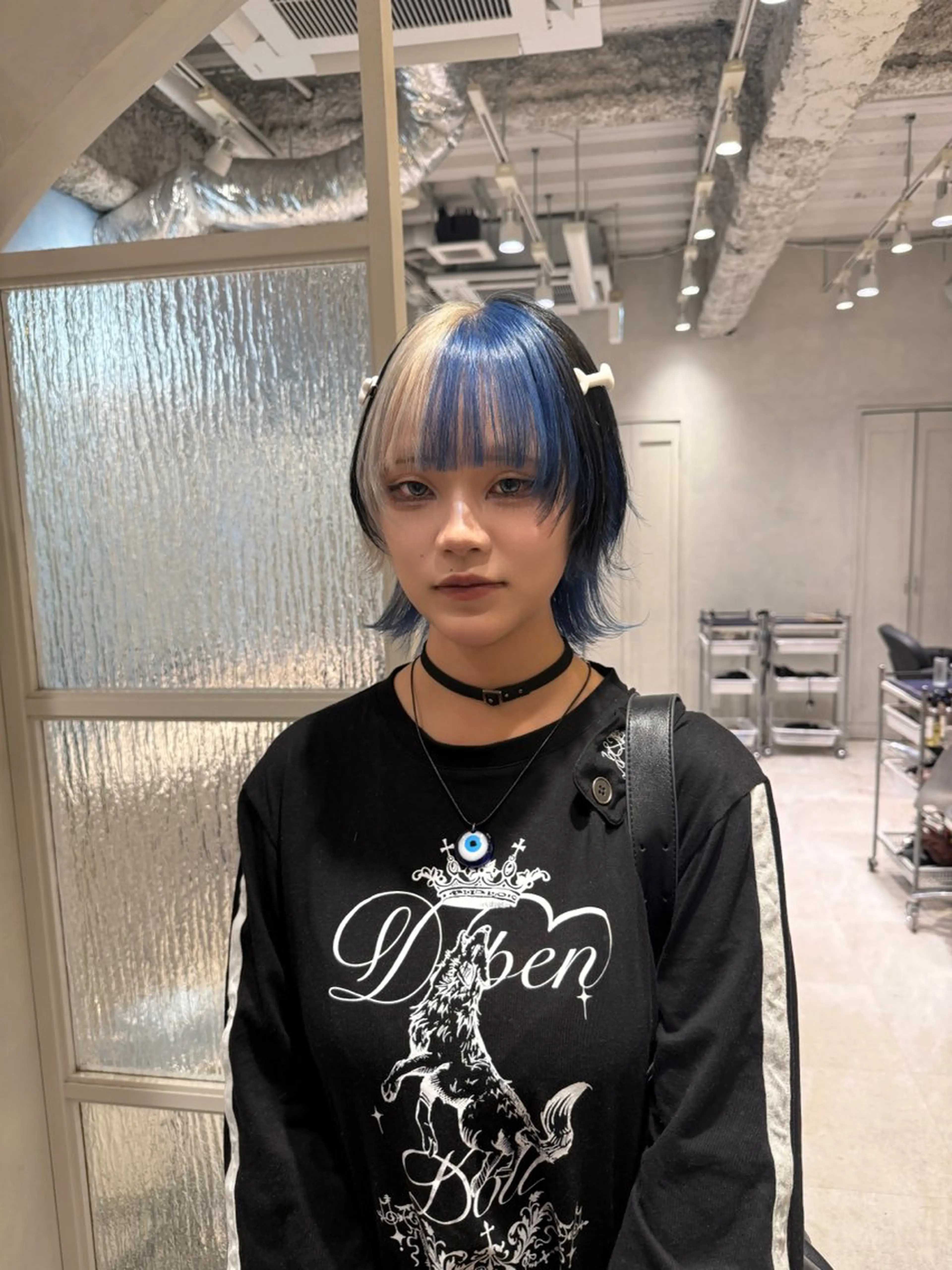 ショート ヘアカラー デザインカラー/ ヘアアレンジ/りりかのヘアスタイル