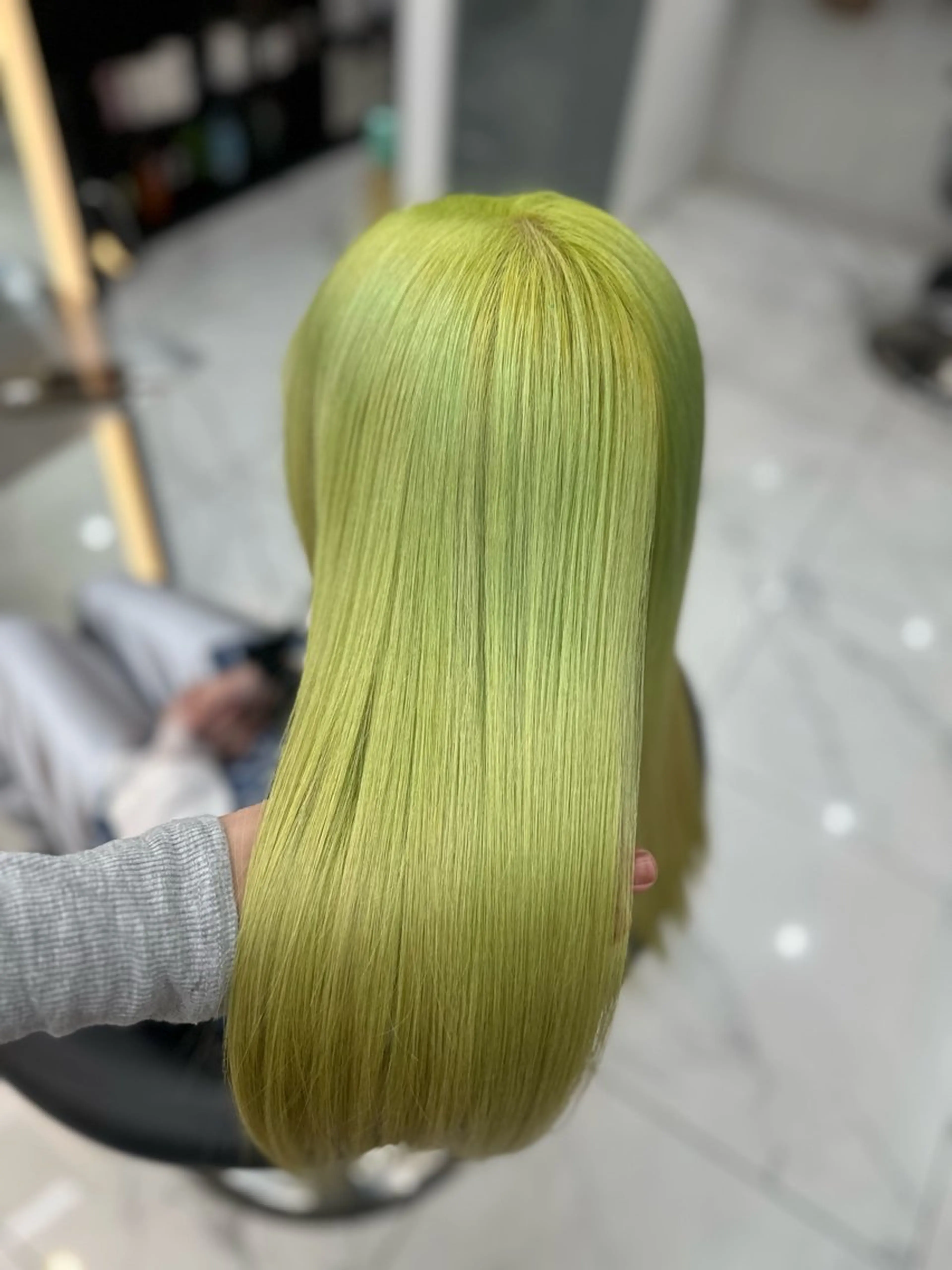 ロング カラー ヘアカラー トリートメント 【Lapis 渋谷本店】りかのヘアスタイル