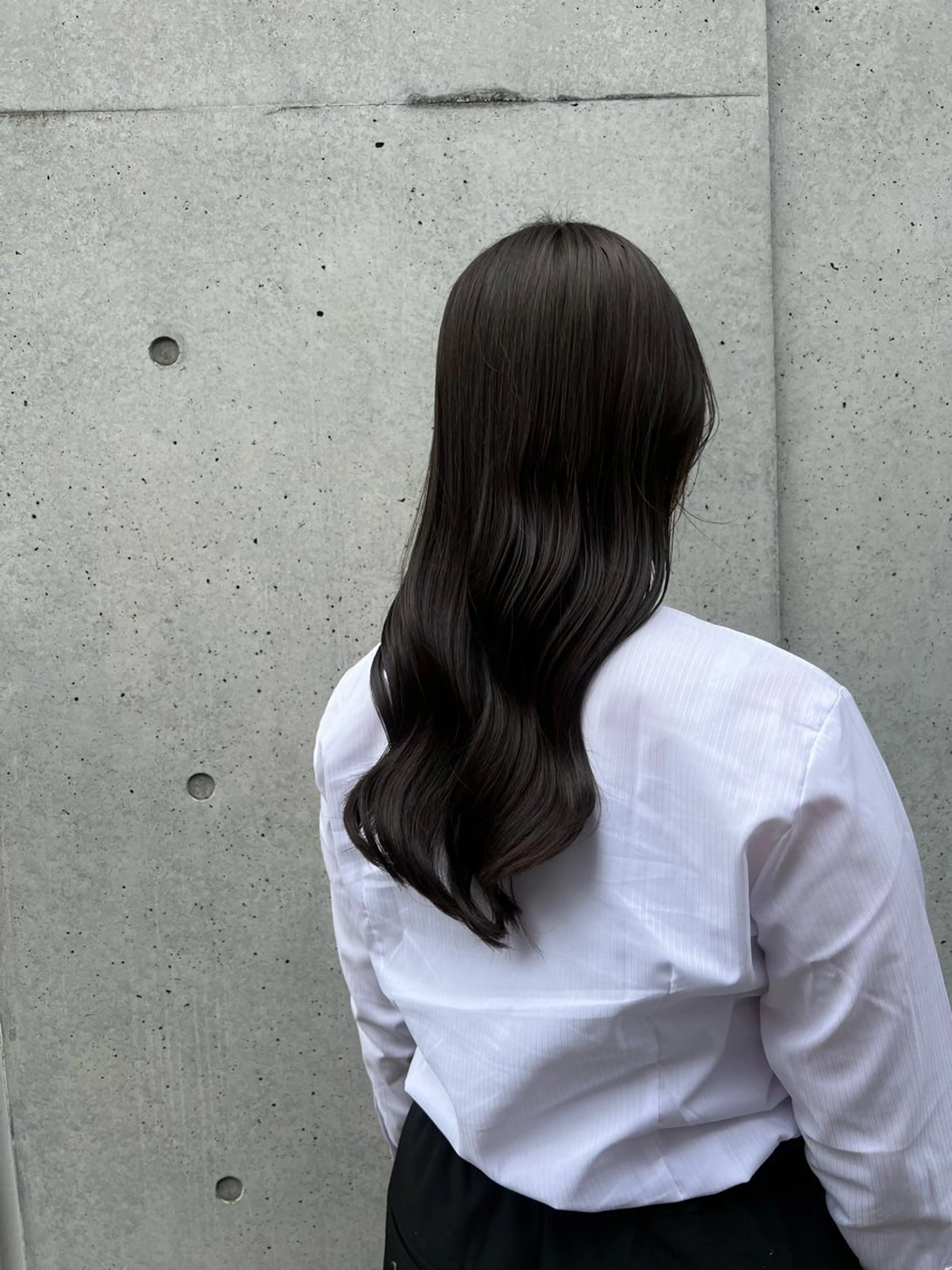 ロング カラー ヘアアレンジ 韓国風ヘア ✄個性を生かす✄ 𝒉a𝒓u𝒏aのヘアスタイル