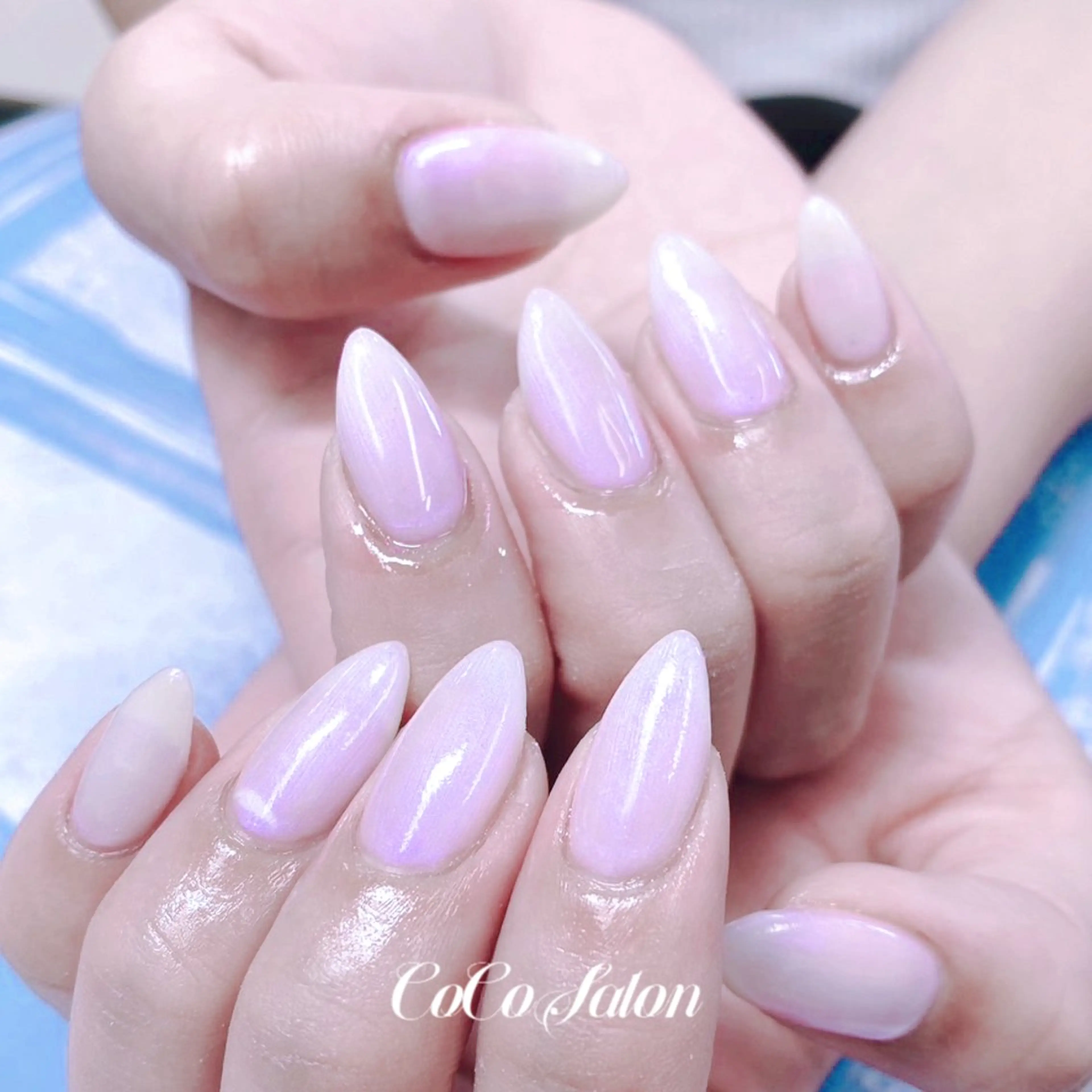 ネイル ワンカラーネイル スカルプネイル ハンドネイル CoCoSalon ネイル/まつ毛予約のネイルデザイン