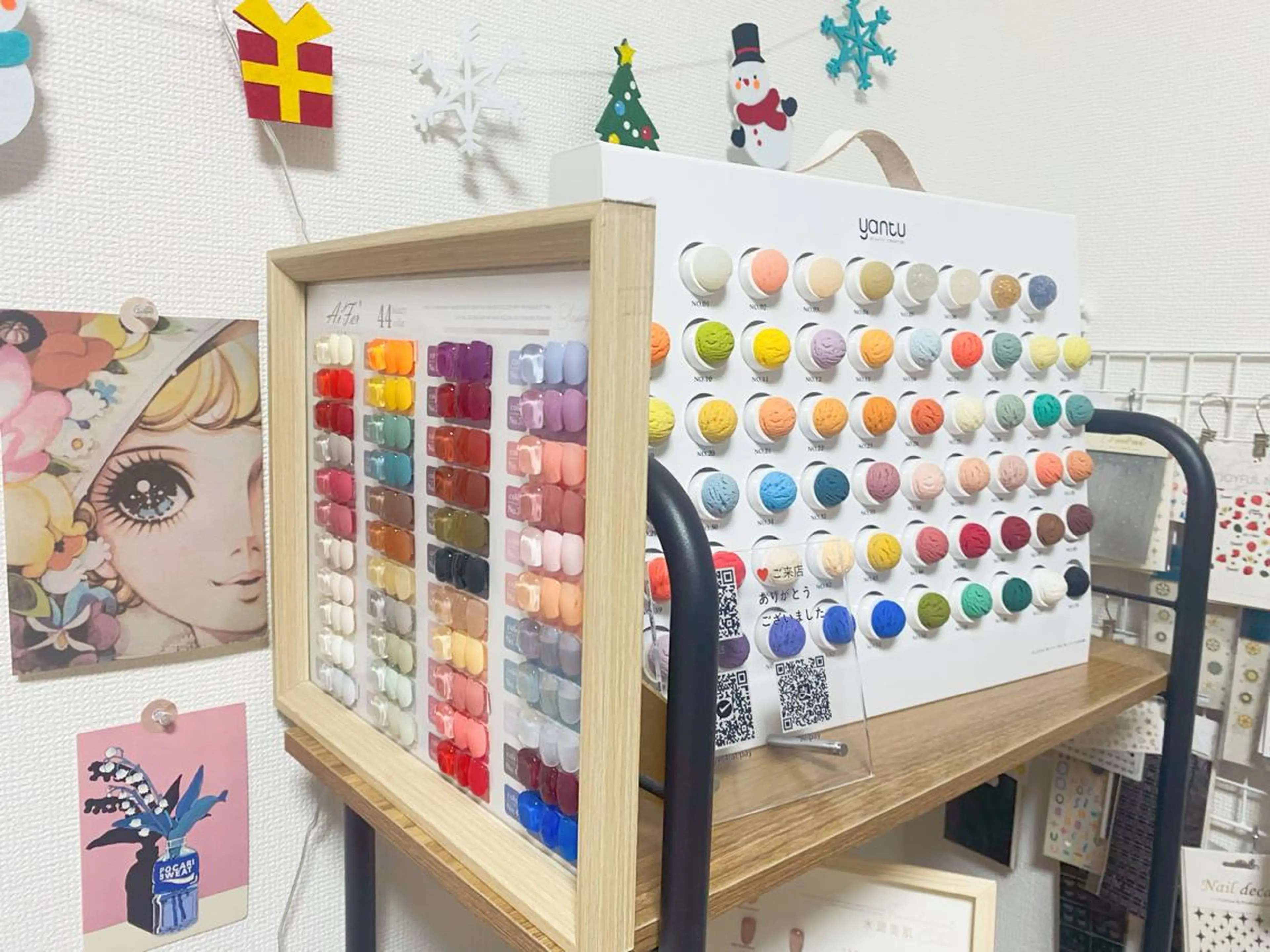 ミディアム ハンドネイル ハンドケア 💜MIYA nail川崎店のネイルデザイン