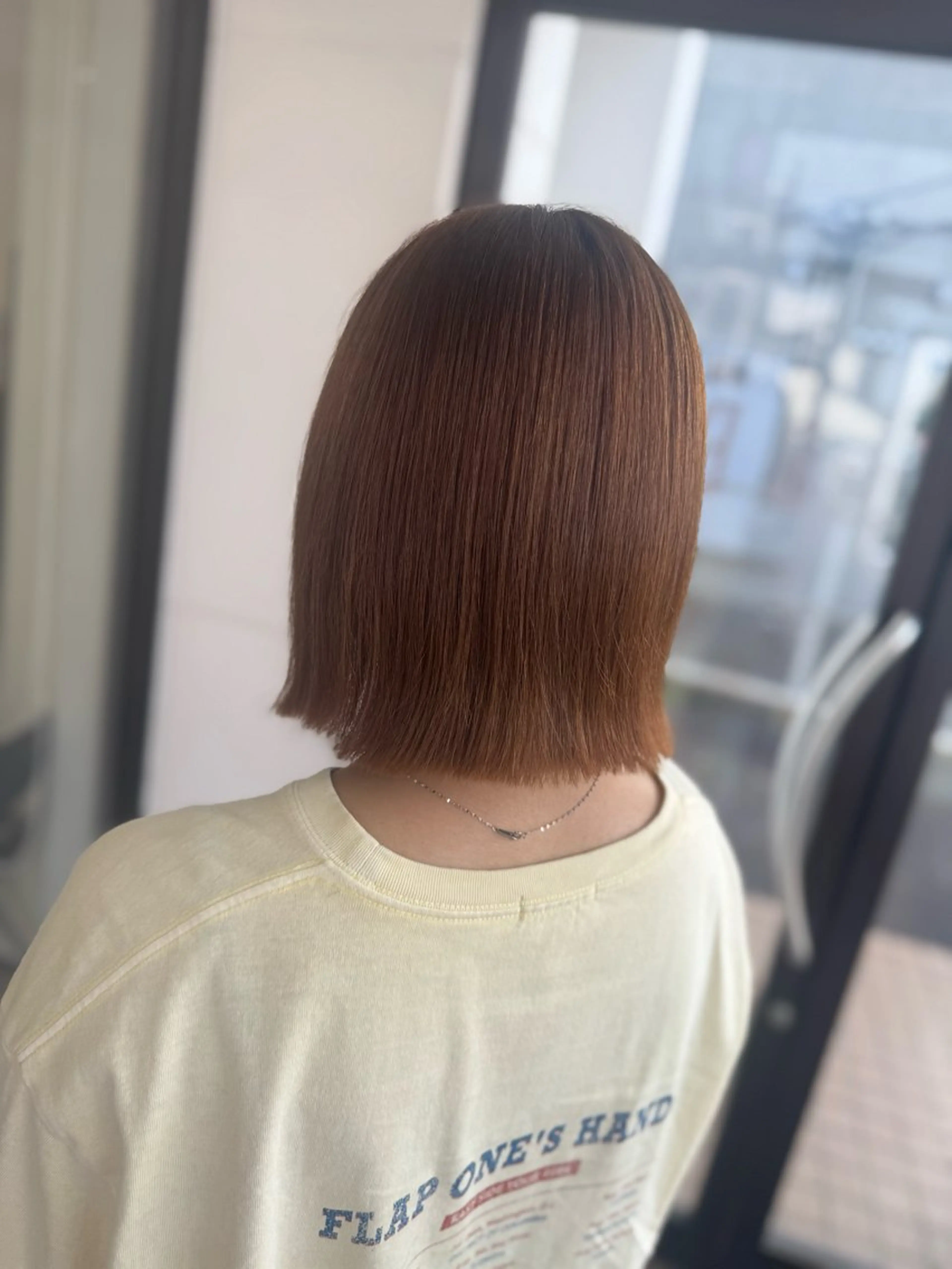 ミディアム カット ヘアカラー トリートメント 🇰🇷韓国風顔周り NANAMI🇰🇷のヘアスタイル