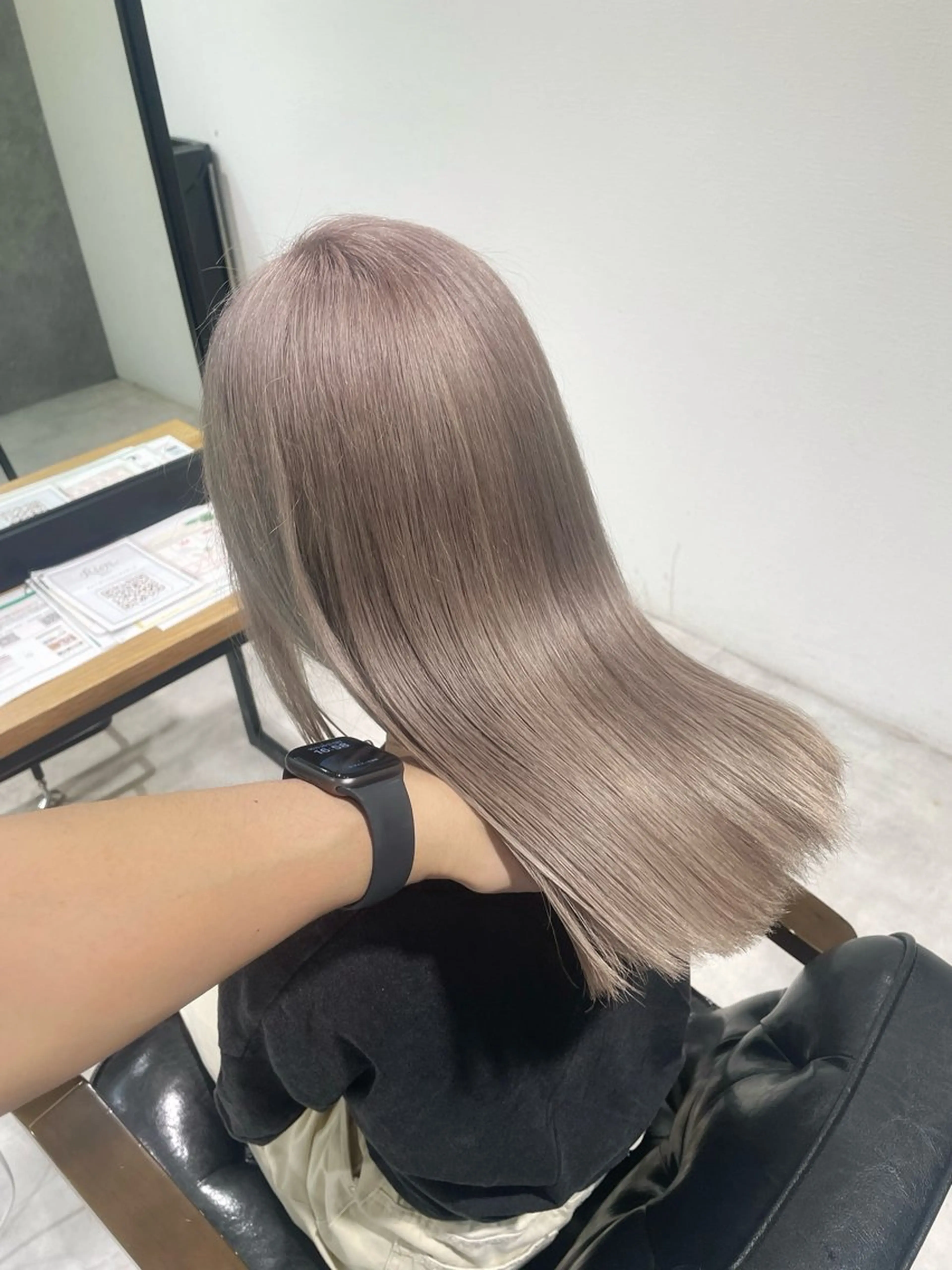 セミロング カラー 田中大星 /ボブ 縮毛矯正のヘアスタイル