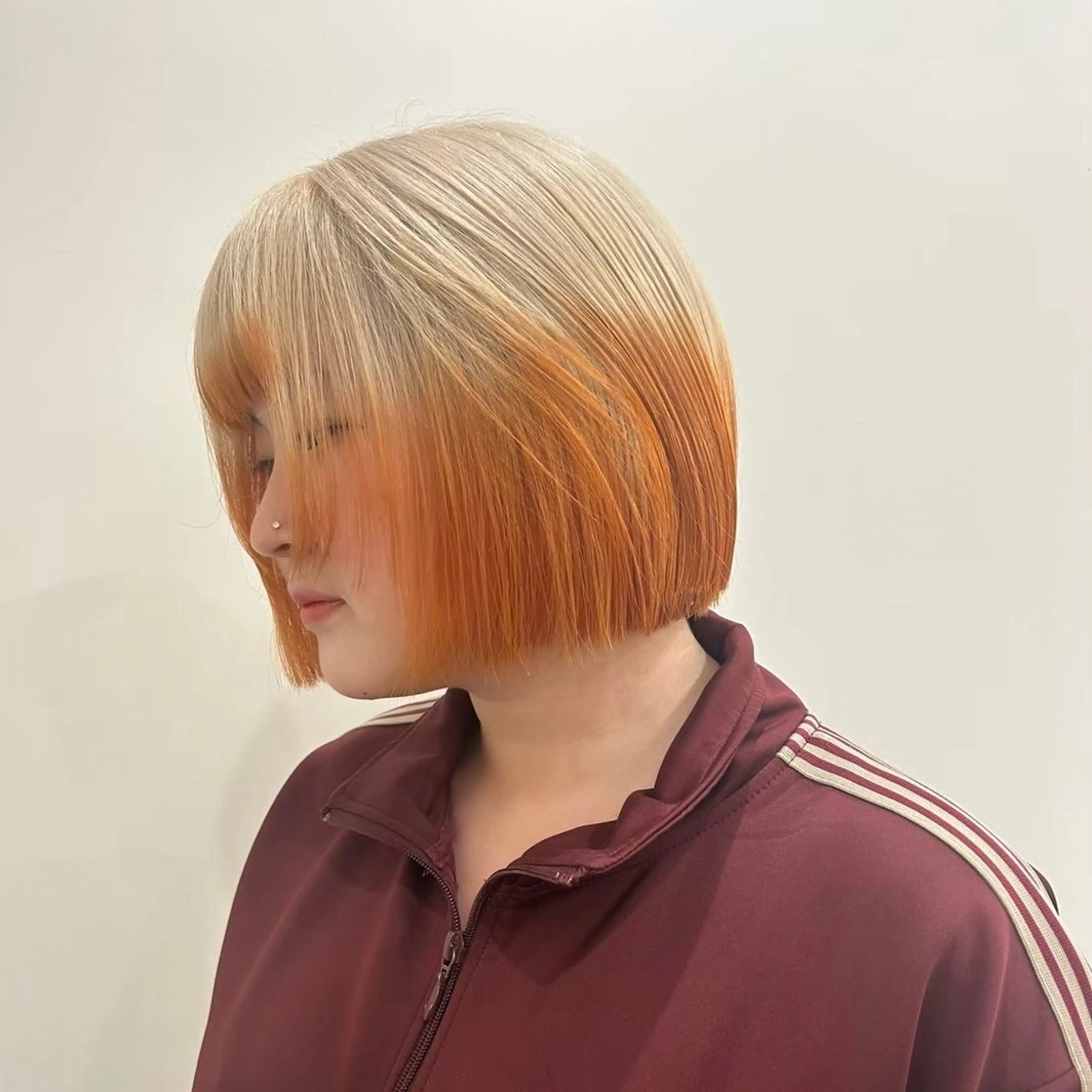 ブリーチ⭕️ダブルカラー🩵の写真