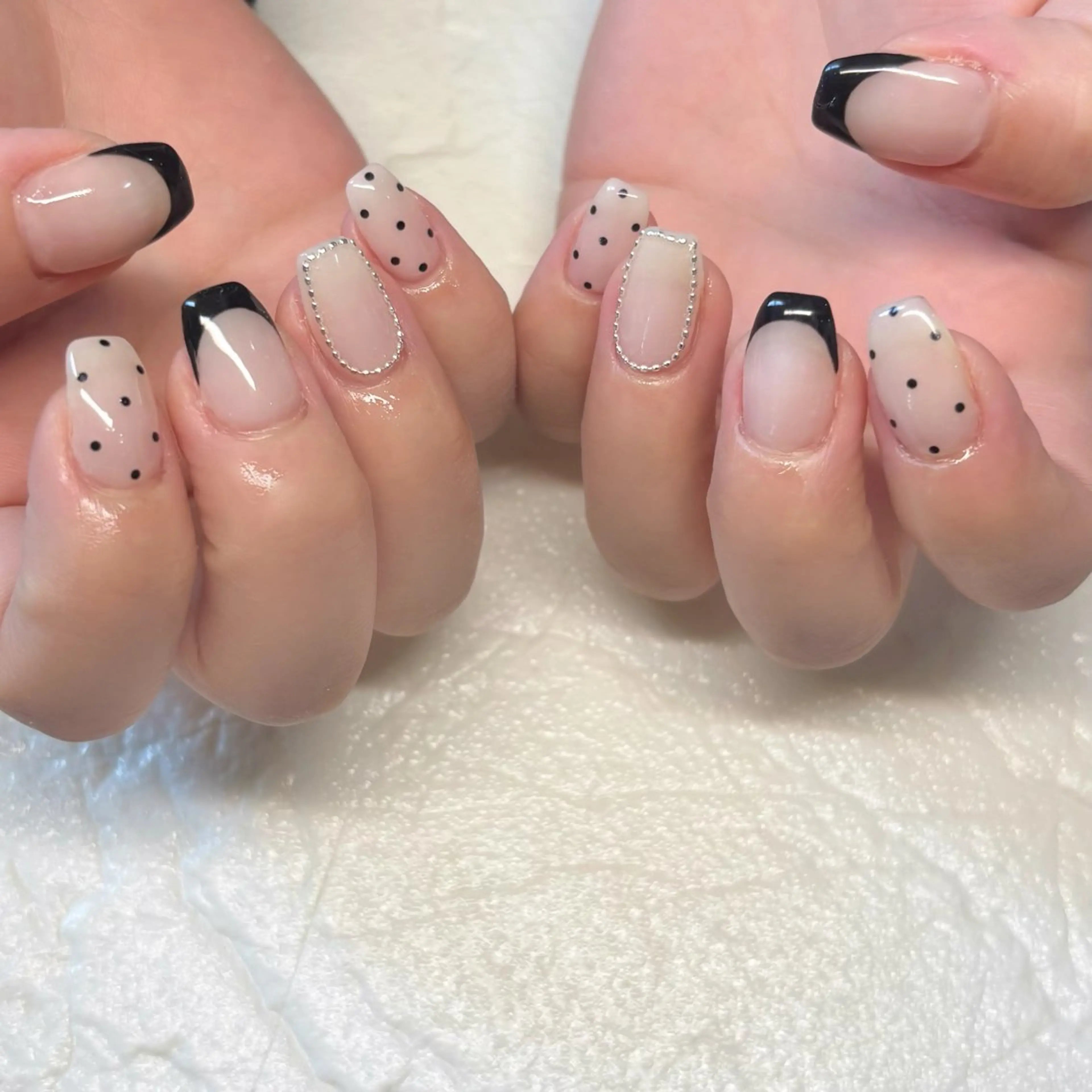 ネイル ハンドネイル Angelique 平形/高崎のネイルデザイン