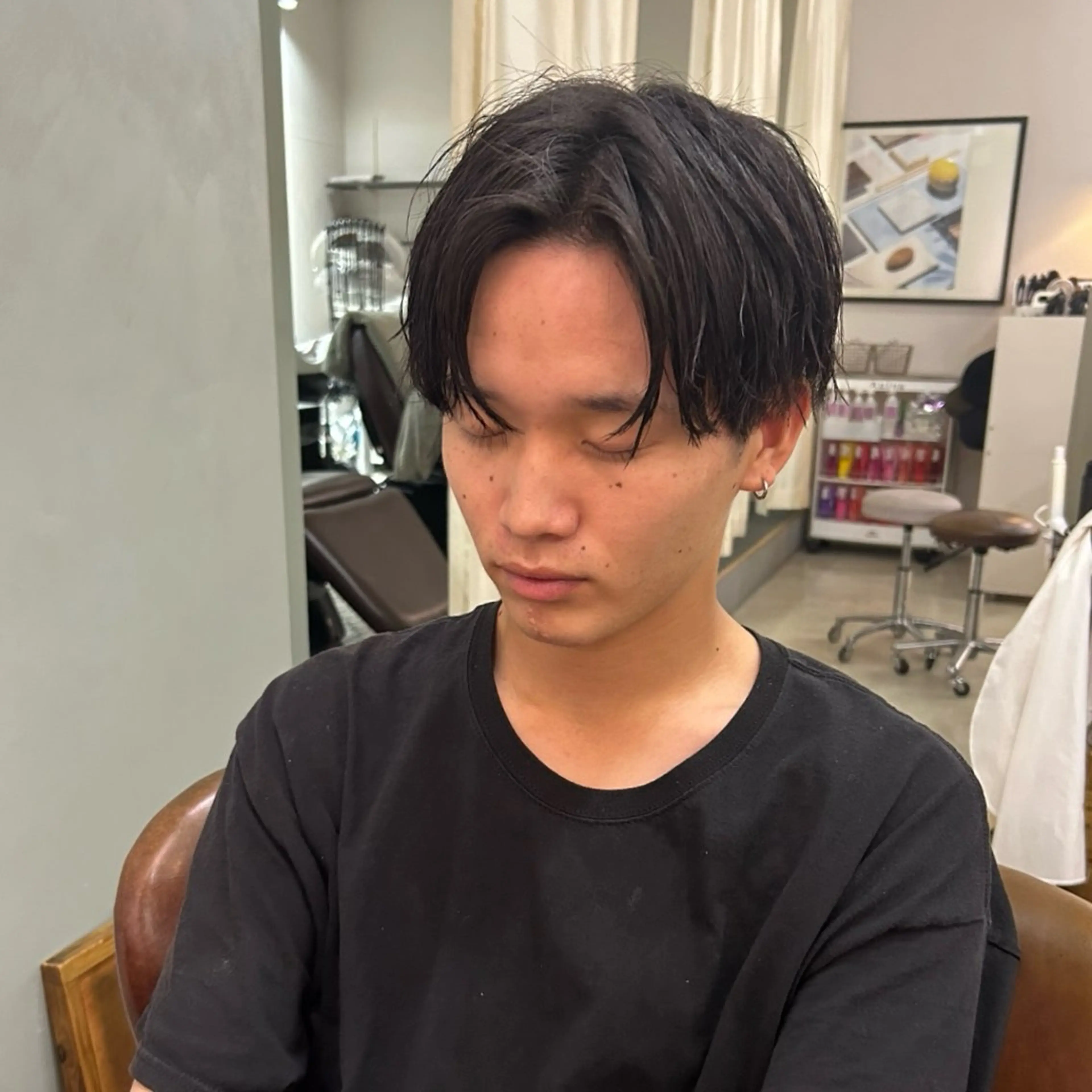 メンズカットの写真