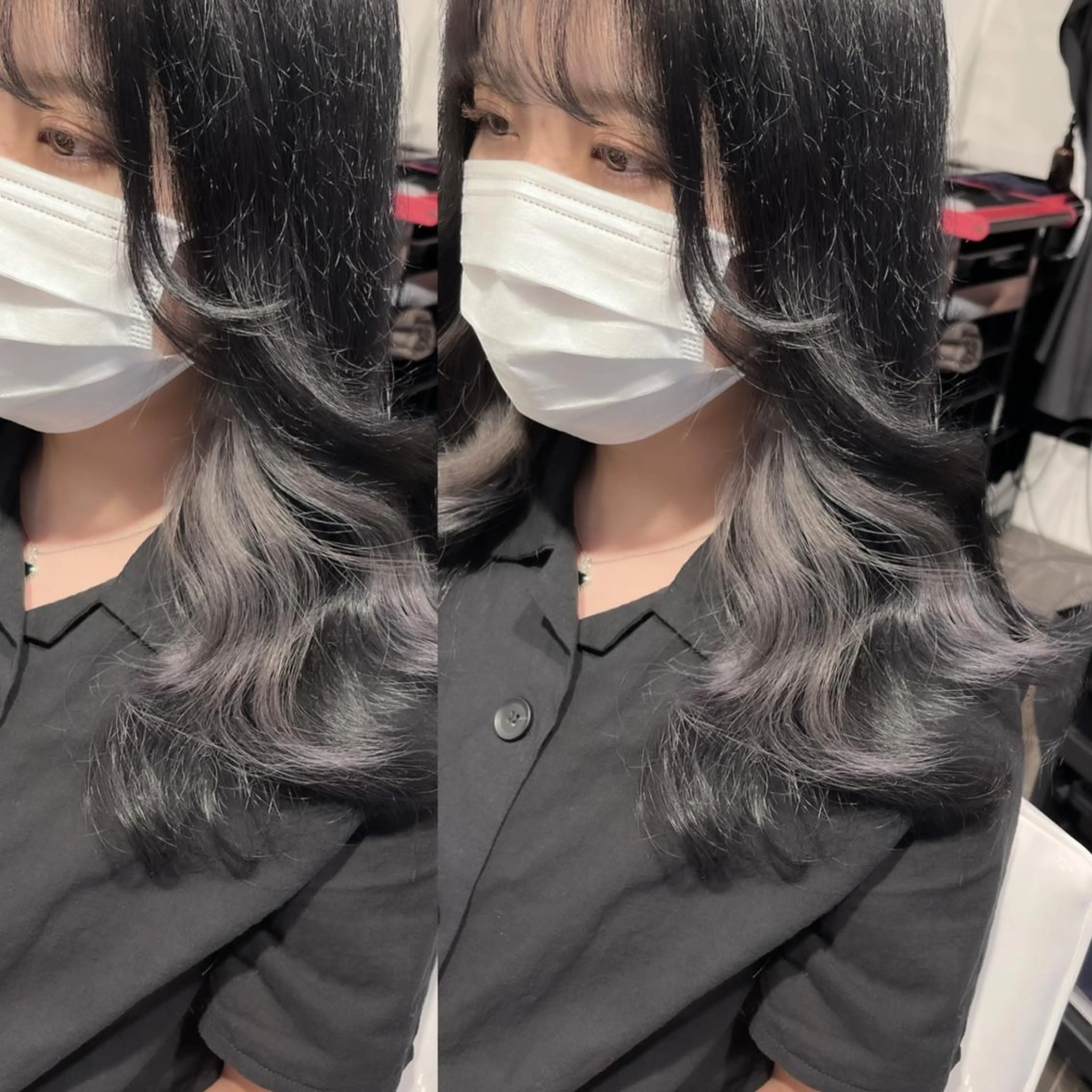 ロング カラー ブリーチ ヘアカラー LOTTA CUCCI所属・miyu /トレンド カラー×艶髪のヘアスタイル