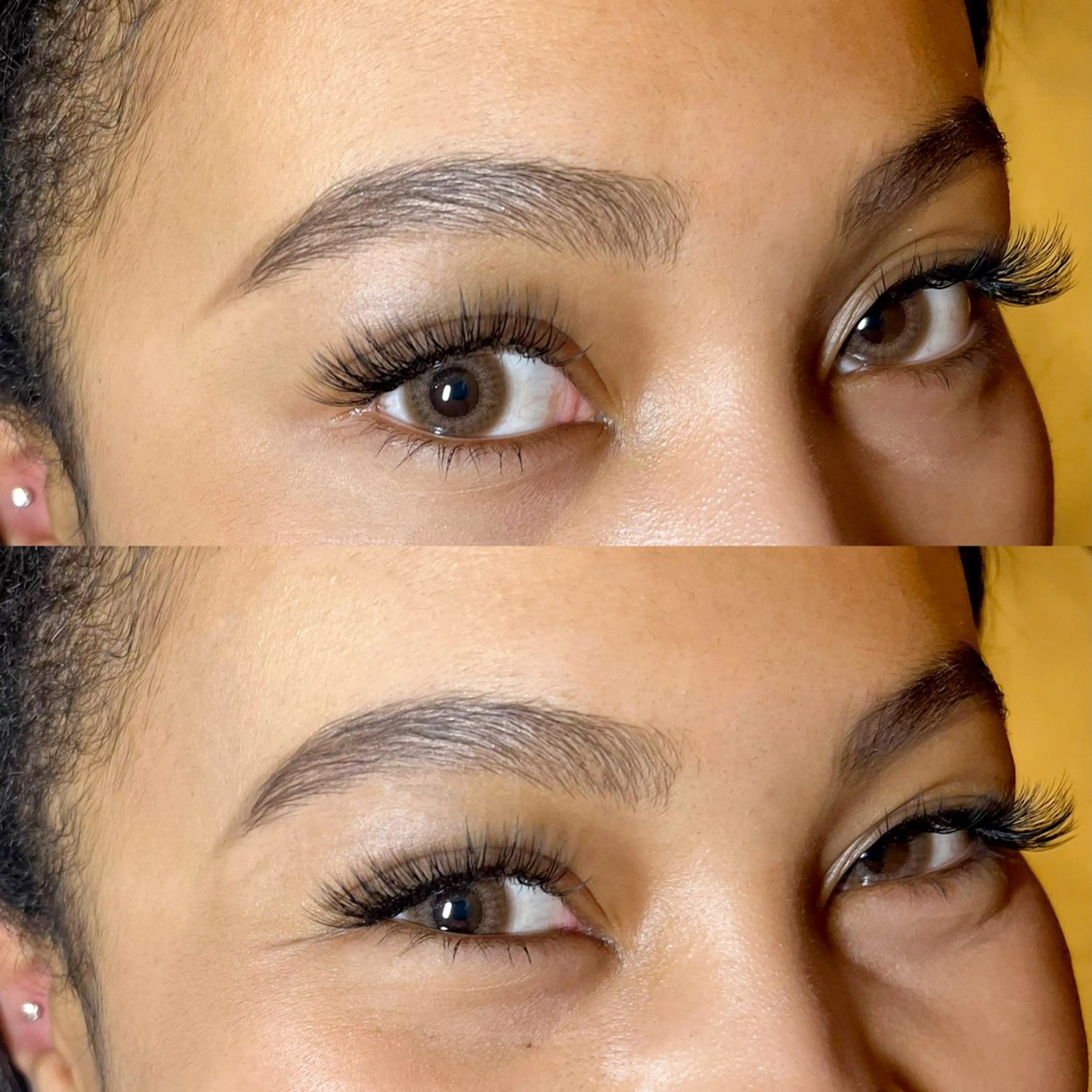 付けまつげのような外国人風のマツエクにしたい方におすすめボリュームマツエク➰ 80束-320本/オフ込みの写真