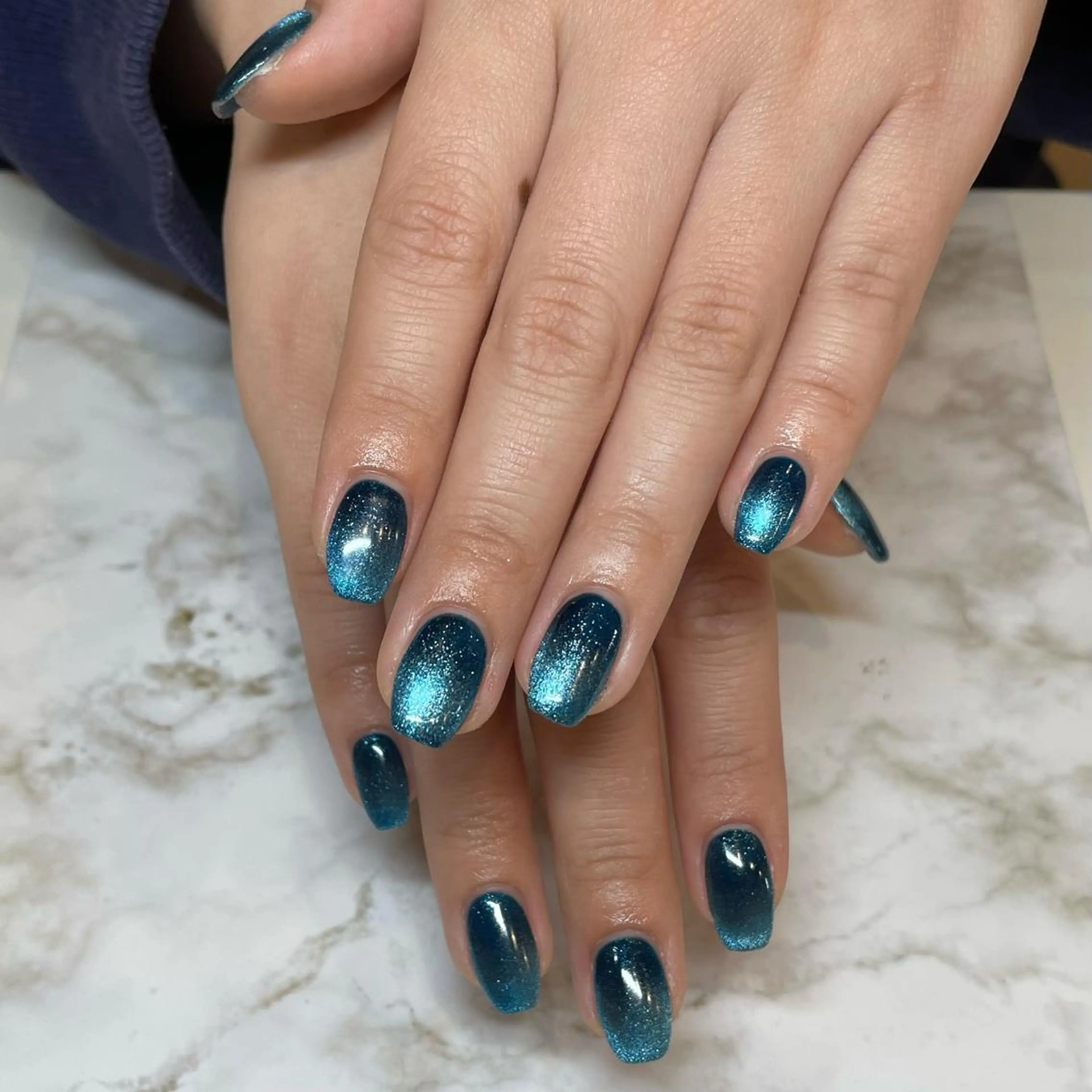 ネイル グラデーション キラキラネイル ハンドネイル 🧡tamami 🧡のネイルデザイン