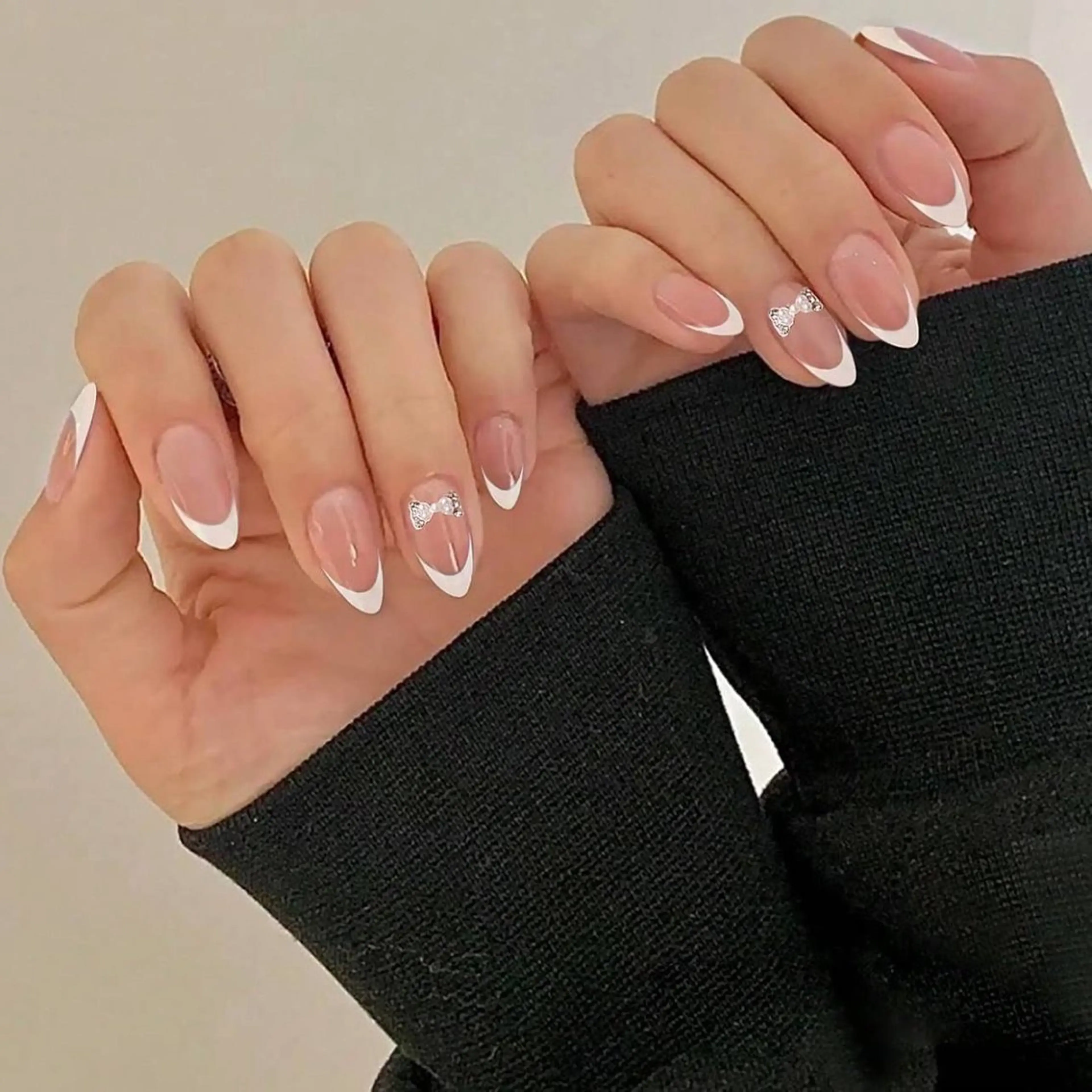ﾌﾚﾝﾁ(ﾊﾝﾄﾞNail)ｵﾌ無し　※ｹｱ込み、お仕上げ(ﾊﾝﾄﾞｸﾘｰﾑ&Nailｵｲﾙ付き)の写真