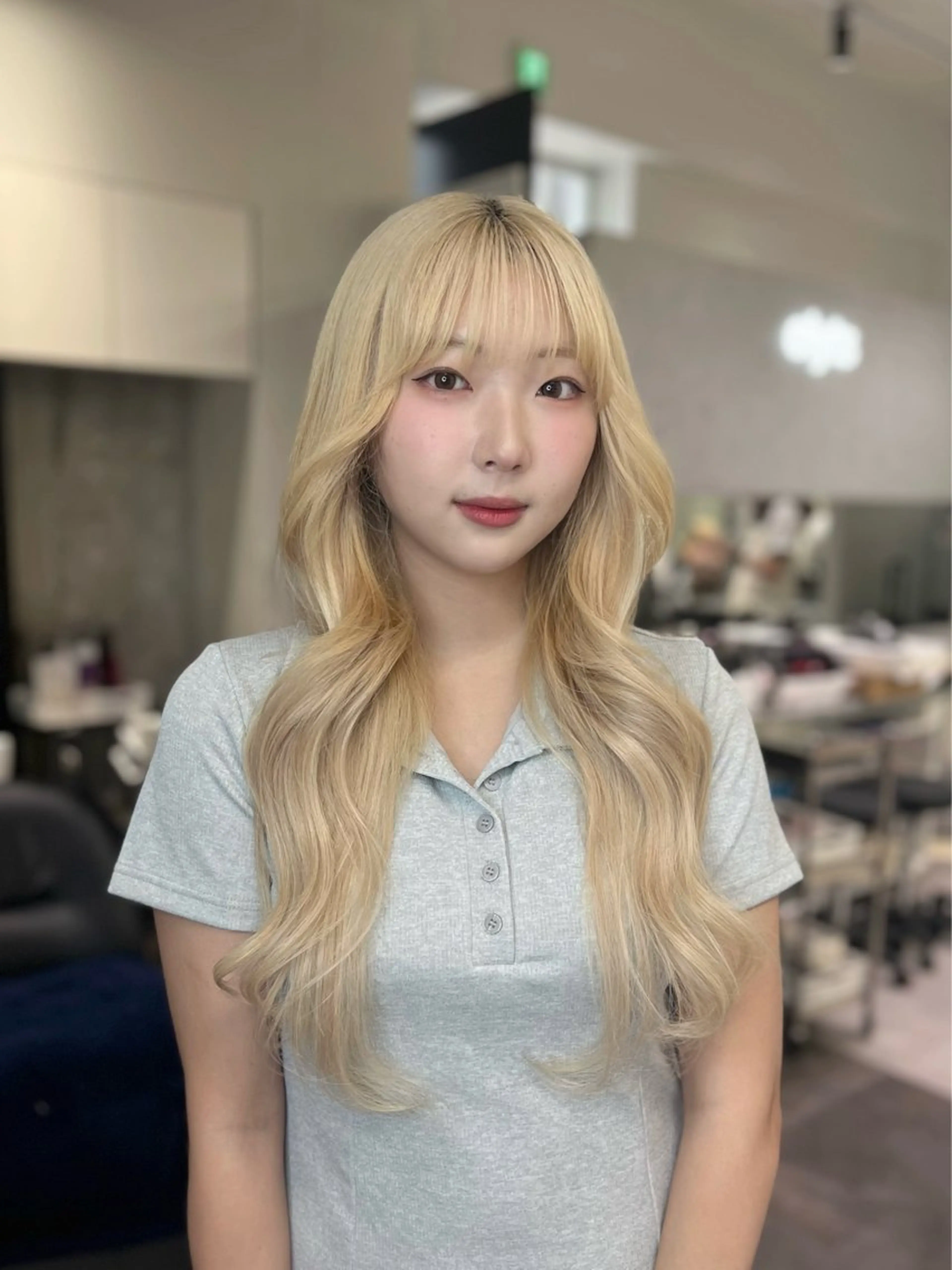 ロング ヘアカラー エクステ 【elyts】 COCOROのヘアスタイル