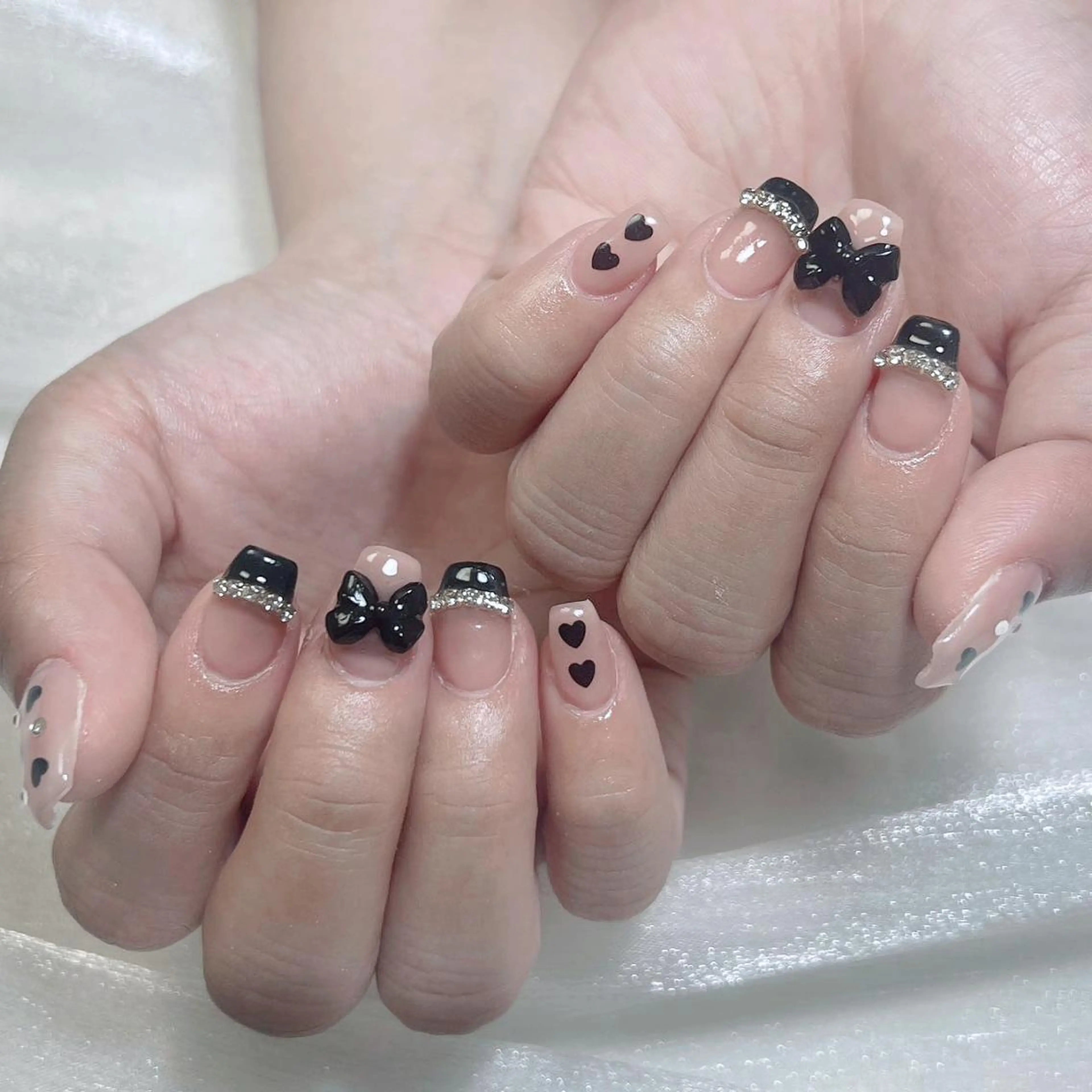 ネイル 持ち込み ハンドネイル Nail salon 木にいるのネイルデザイン