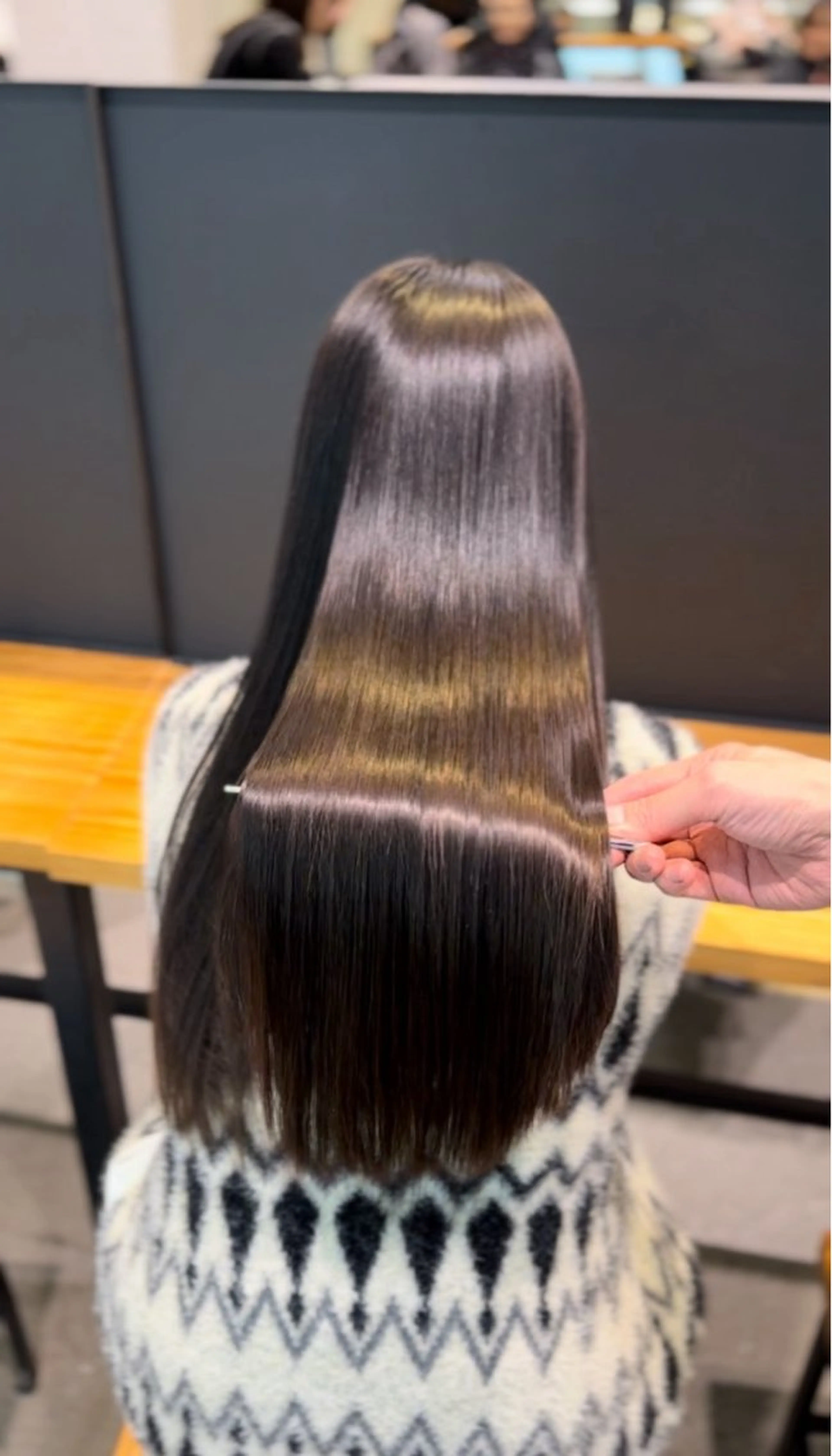 最高級ケラチントリートメントV.I.Pコースの写真