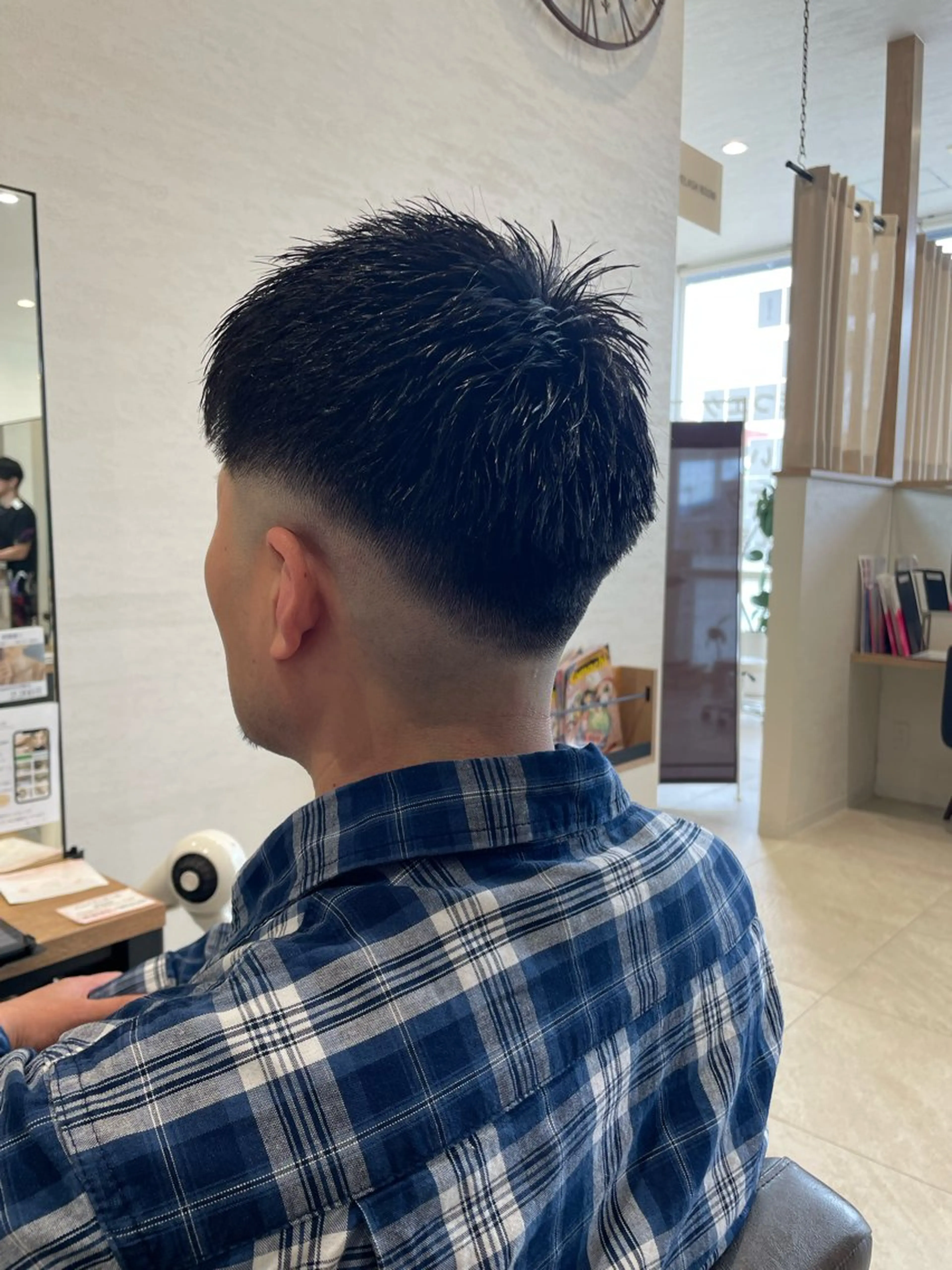 ショート メンズ 野水 隆雅のヘアスタイル