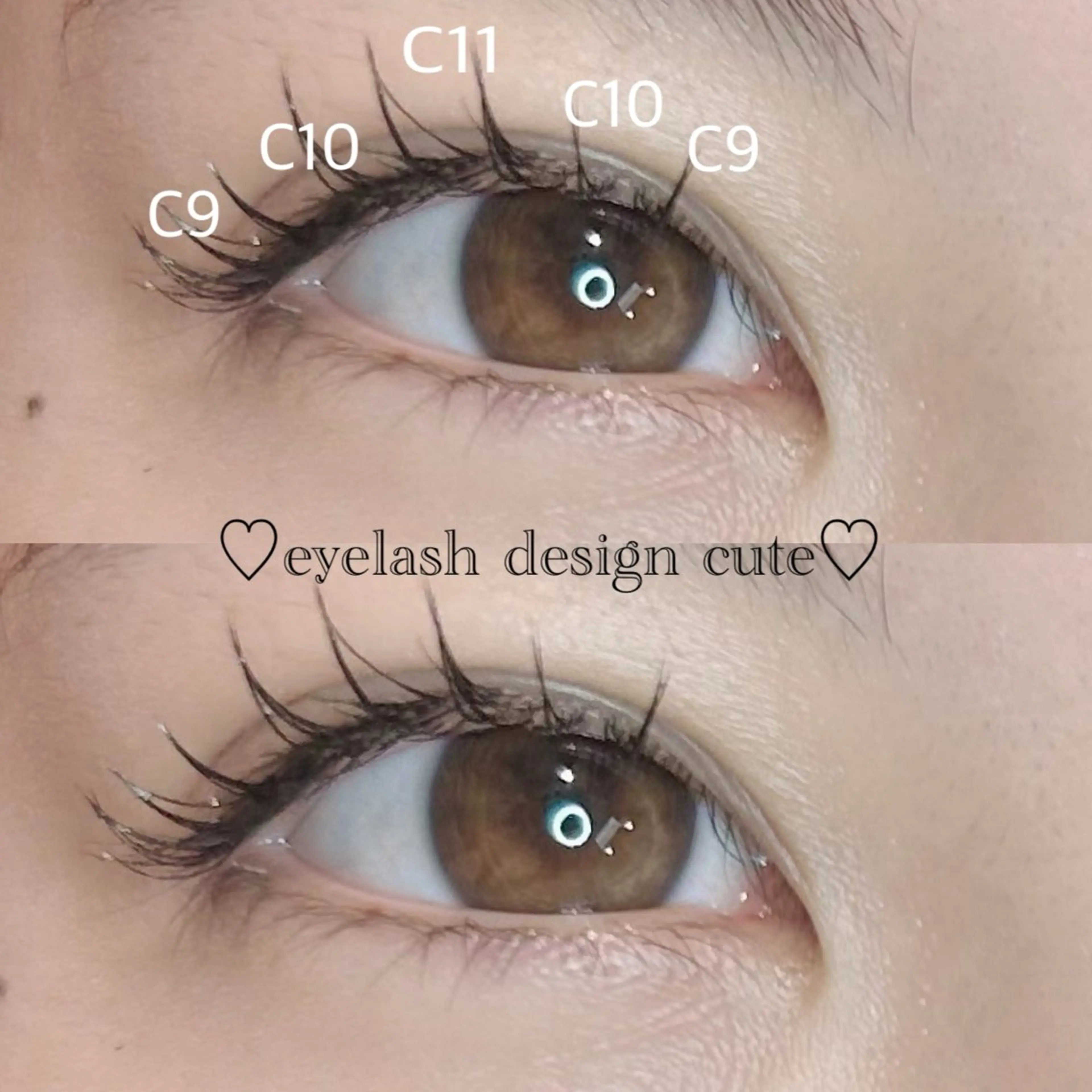 マツエク・マツパ AXSIA EYELASHのマツエク・マツパデザイン