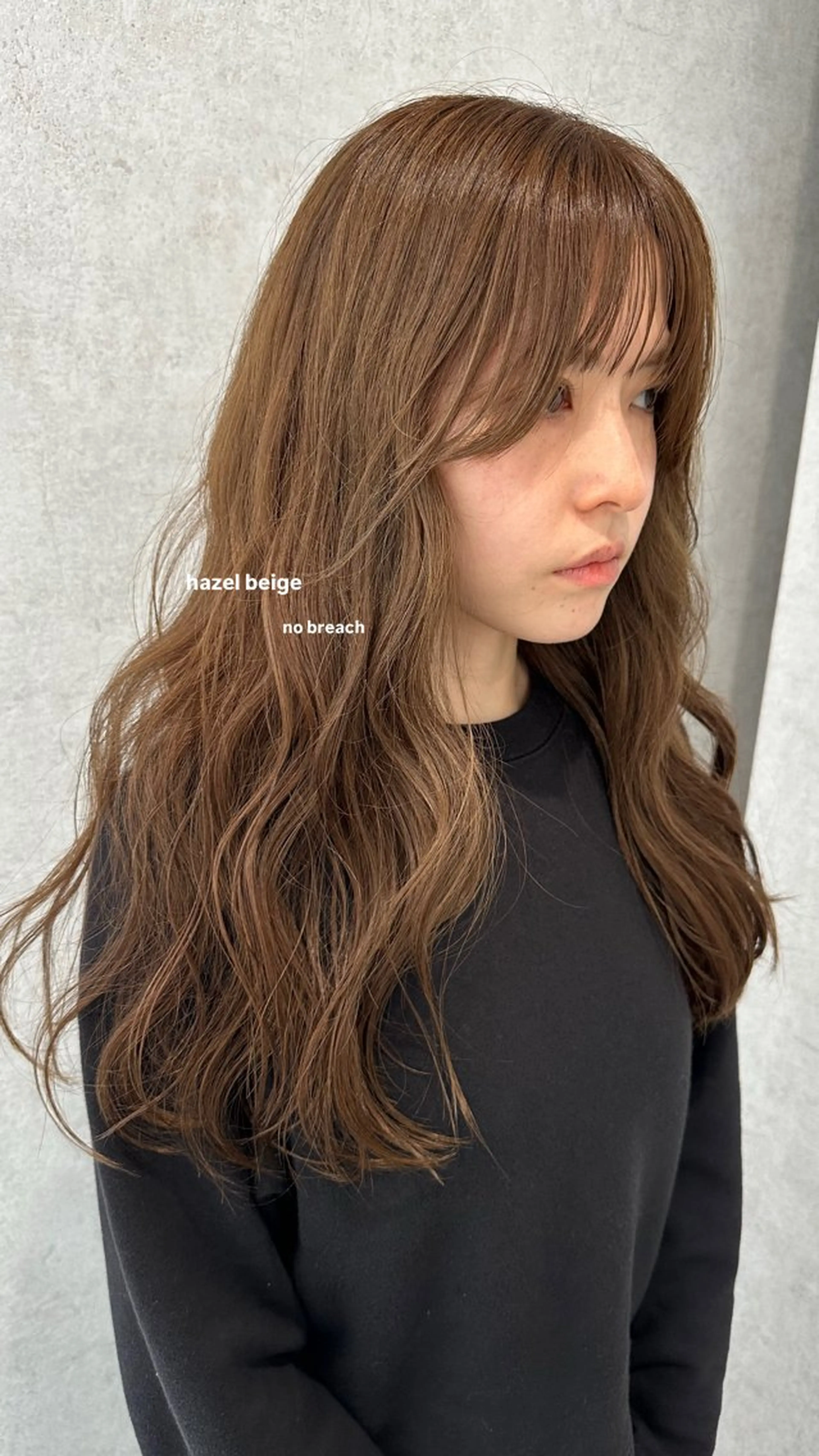 ロング カラー ヘアカラー v-lab studio所属・韓国レイヤーカット/ 艶カラー/ noaのヘアスタイル