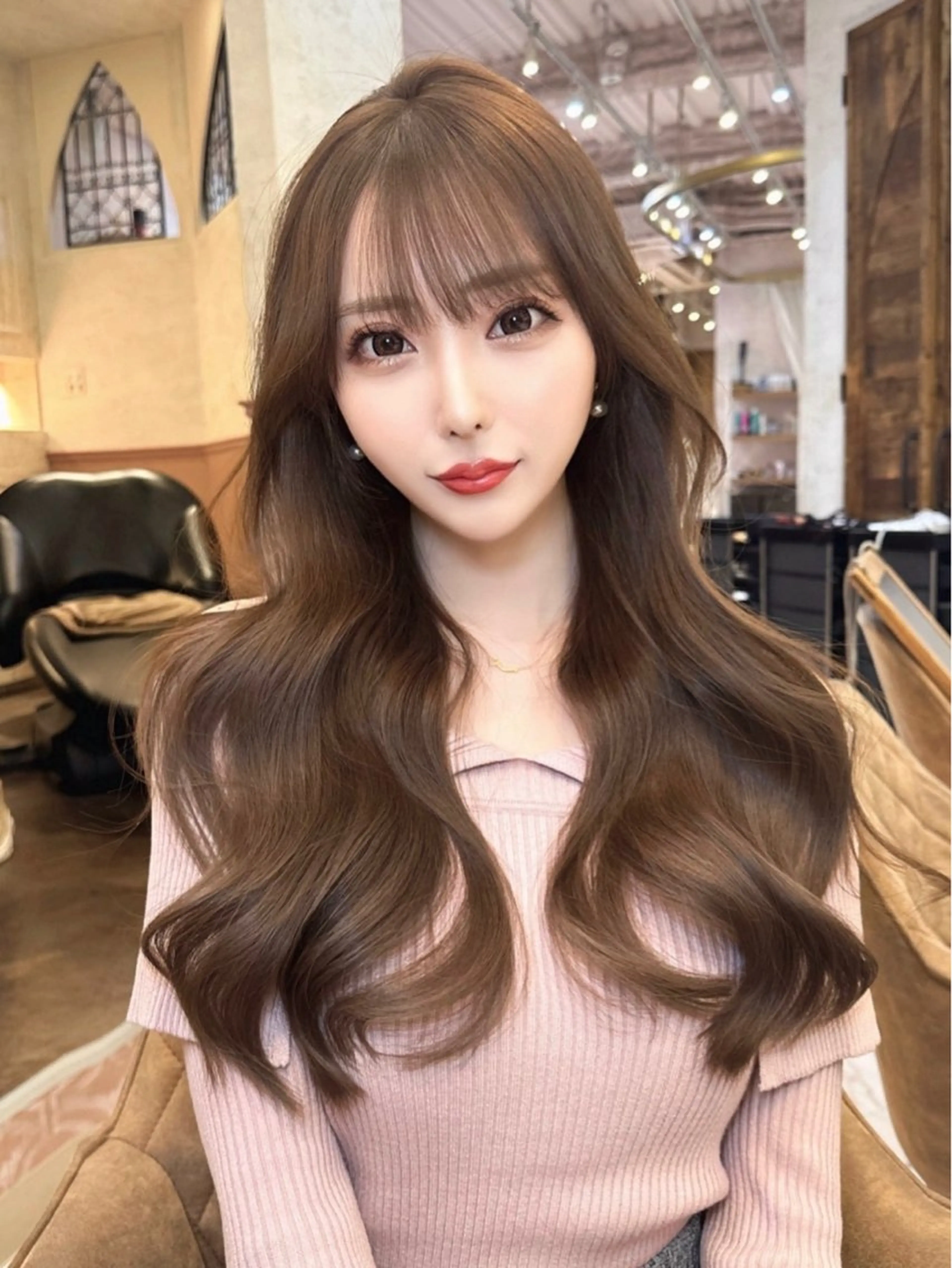 ロング 大串 瑛飛のヘアスタイル