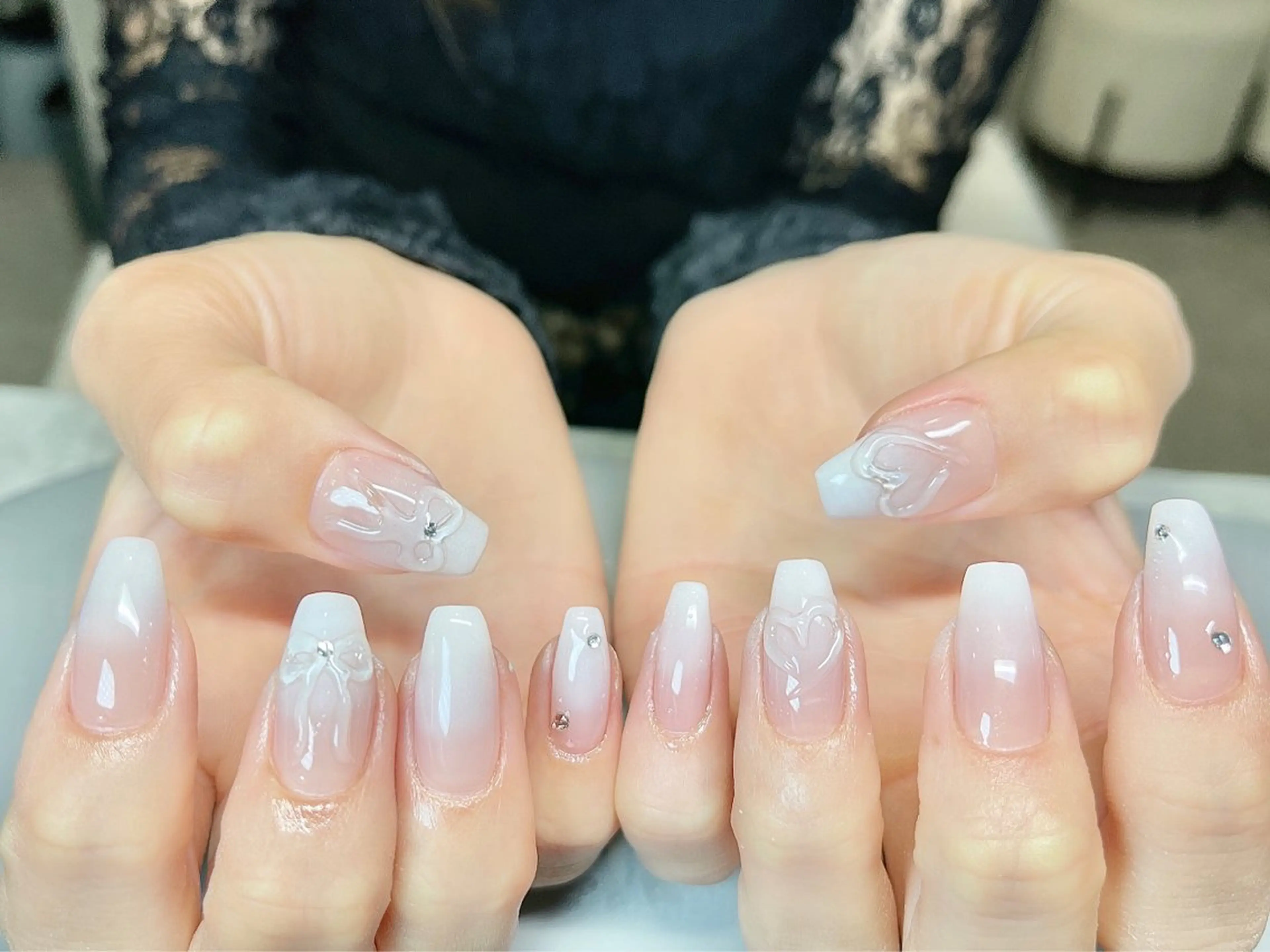 ネイル ハンドネイル glance nailのネイルデザイン