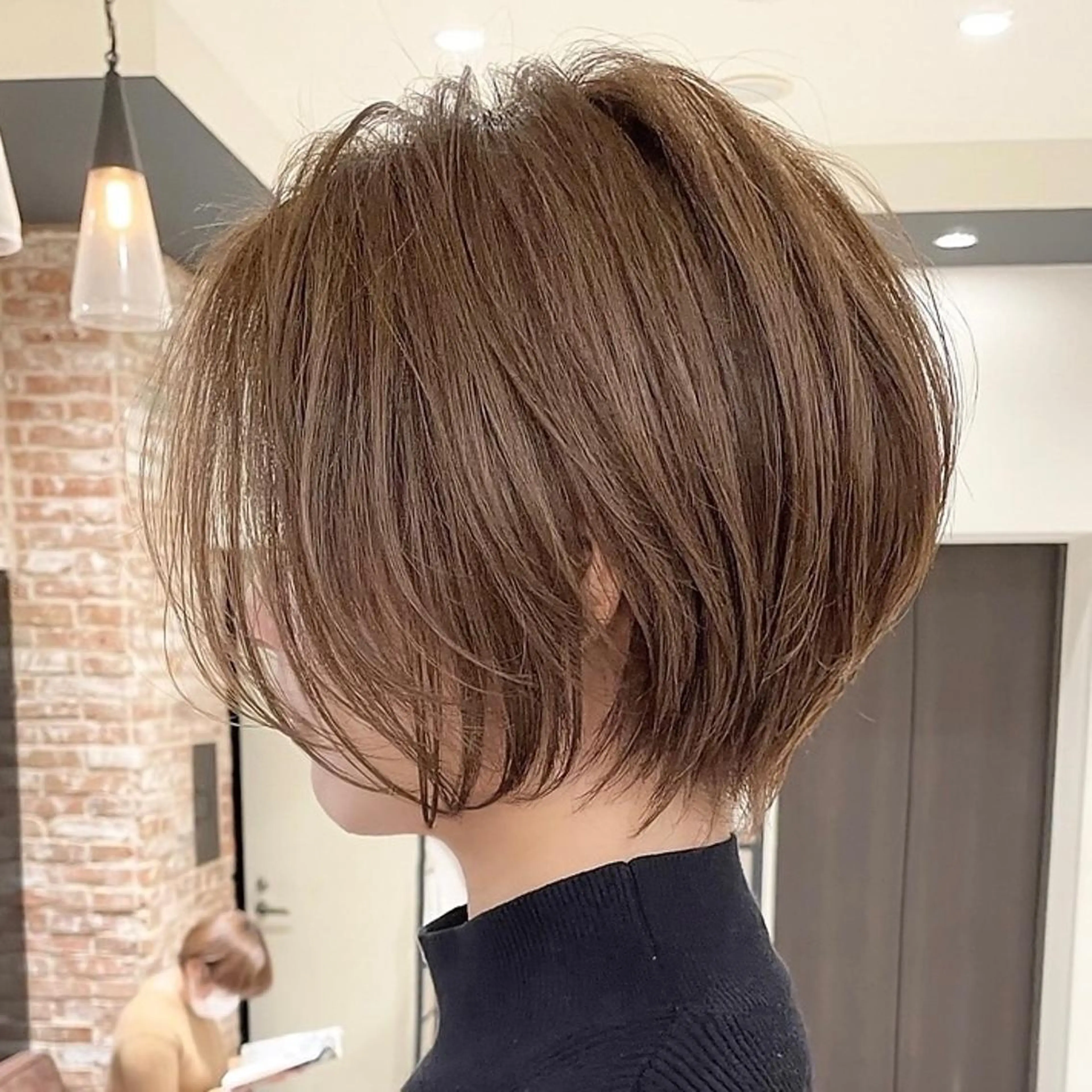 ショート 韓国🇰🇷透明感 ERIのヘアスタイル