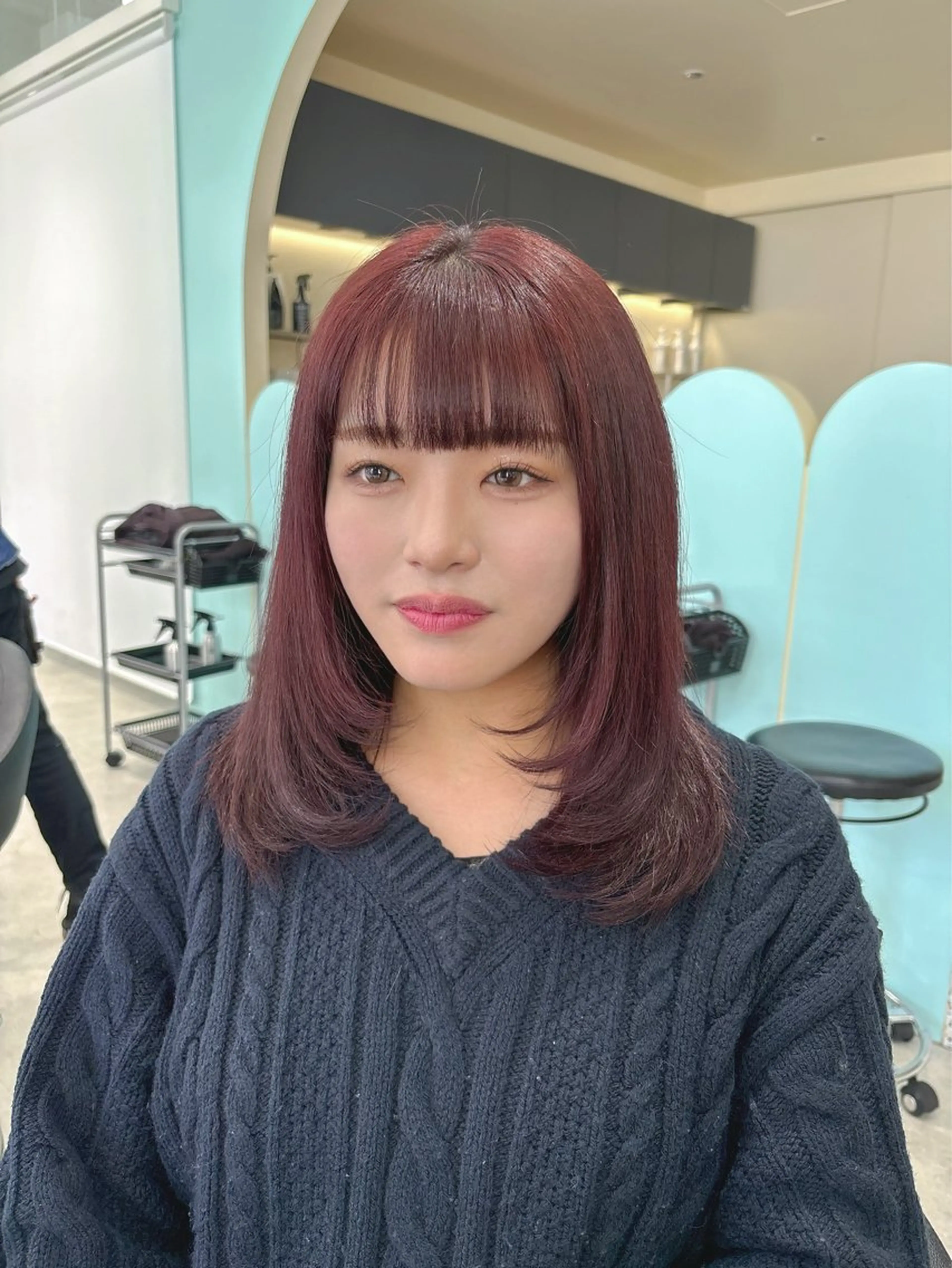 カラー ヘアカラー Wカラー/暖色/べ ージュりく©︎🐝のヘアスタイル