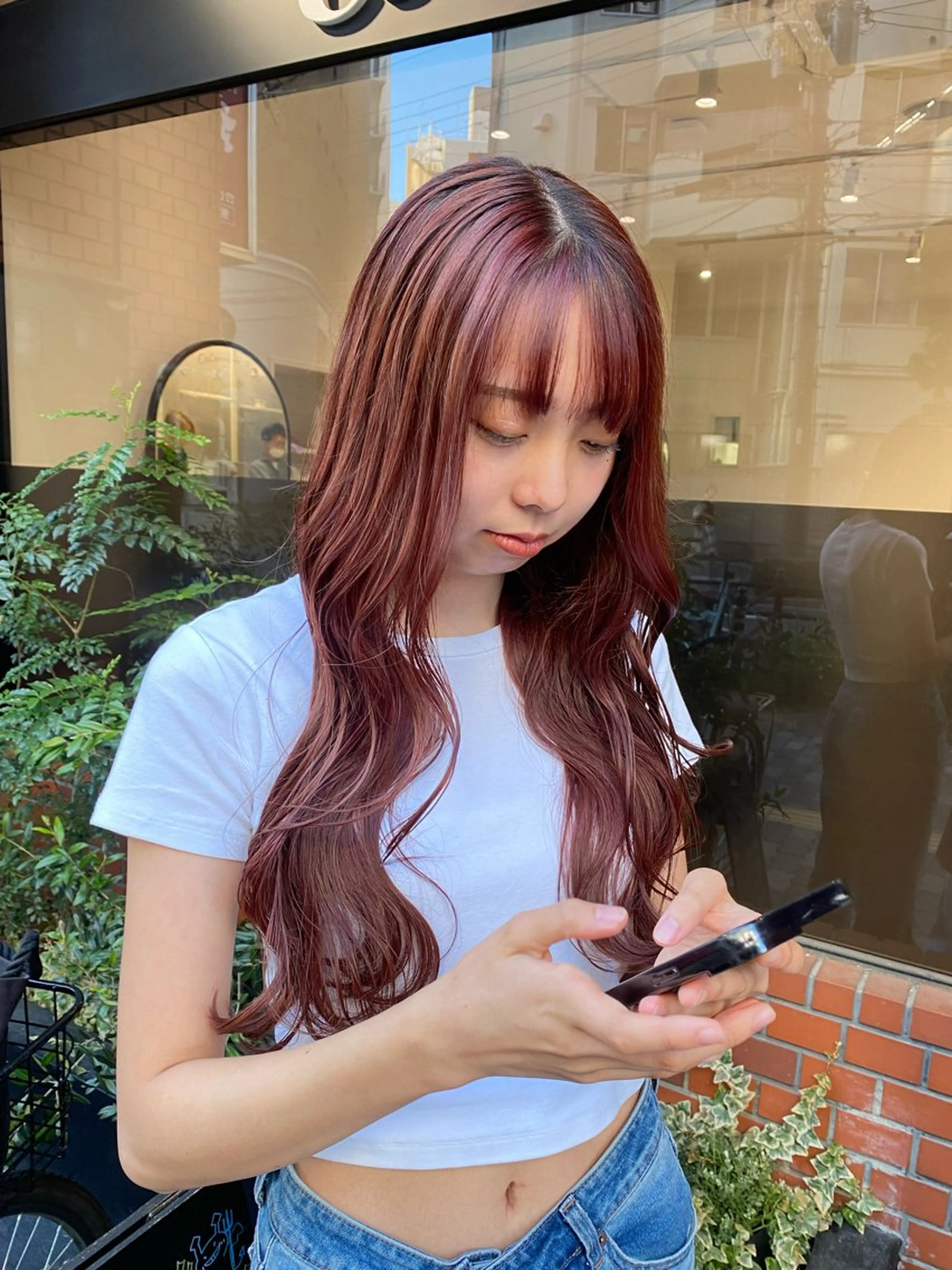 【12月限定】似合わせカット＋透明感カラー＋シルクトリートメント🩵の写真