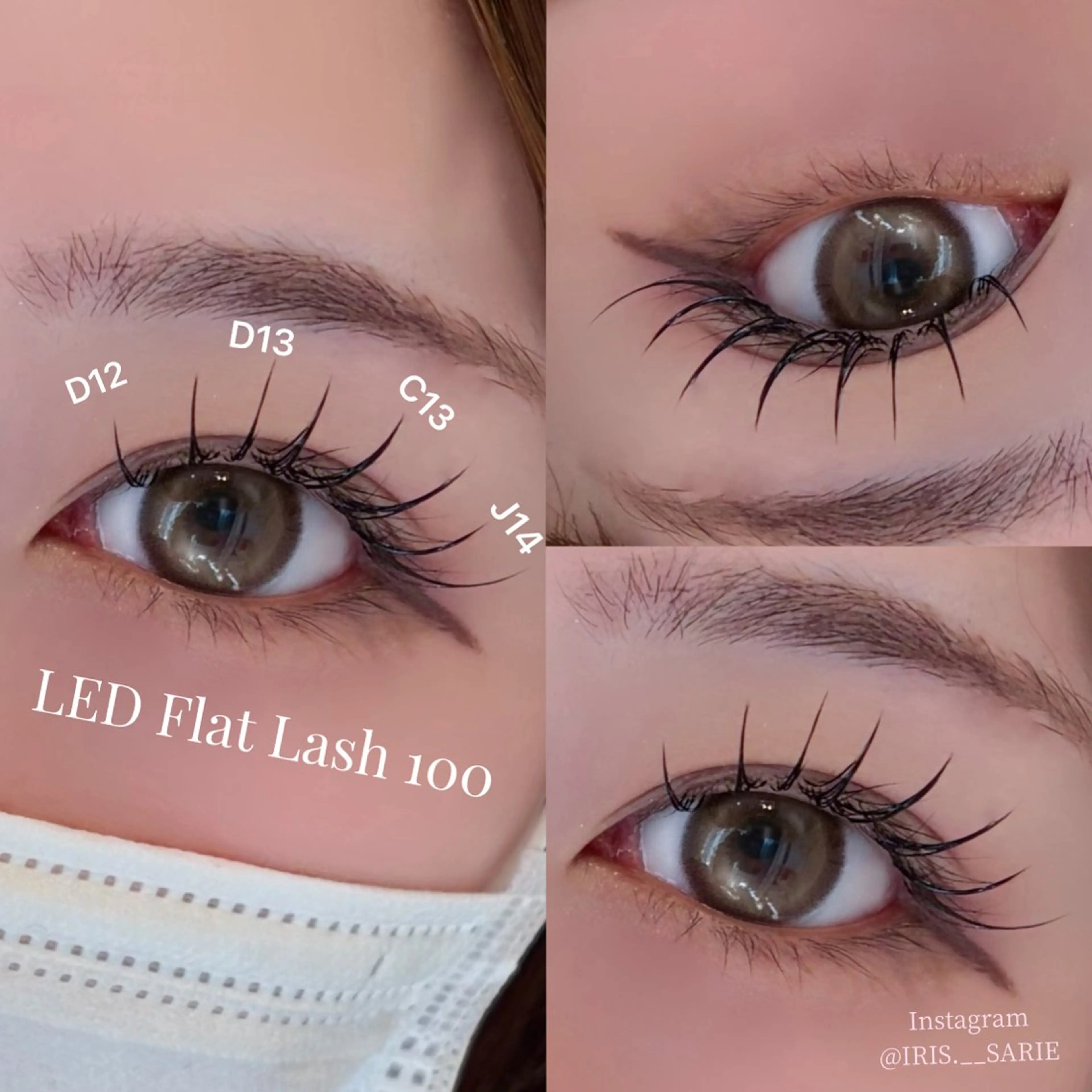 マツエク・マツパ マツエク IRIS. sarieのマツエク・マツパデザイン