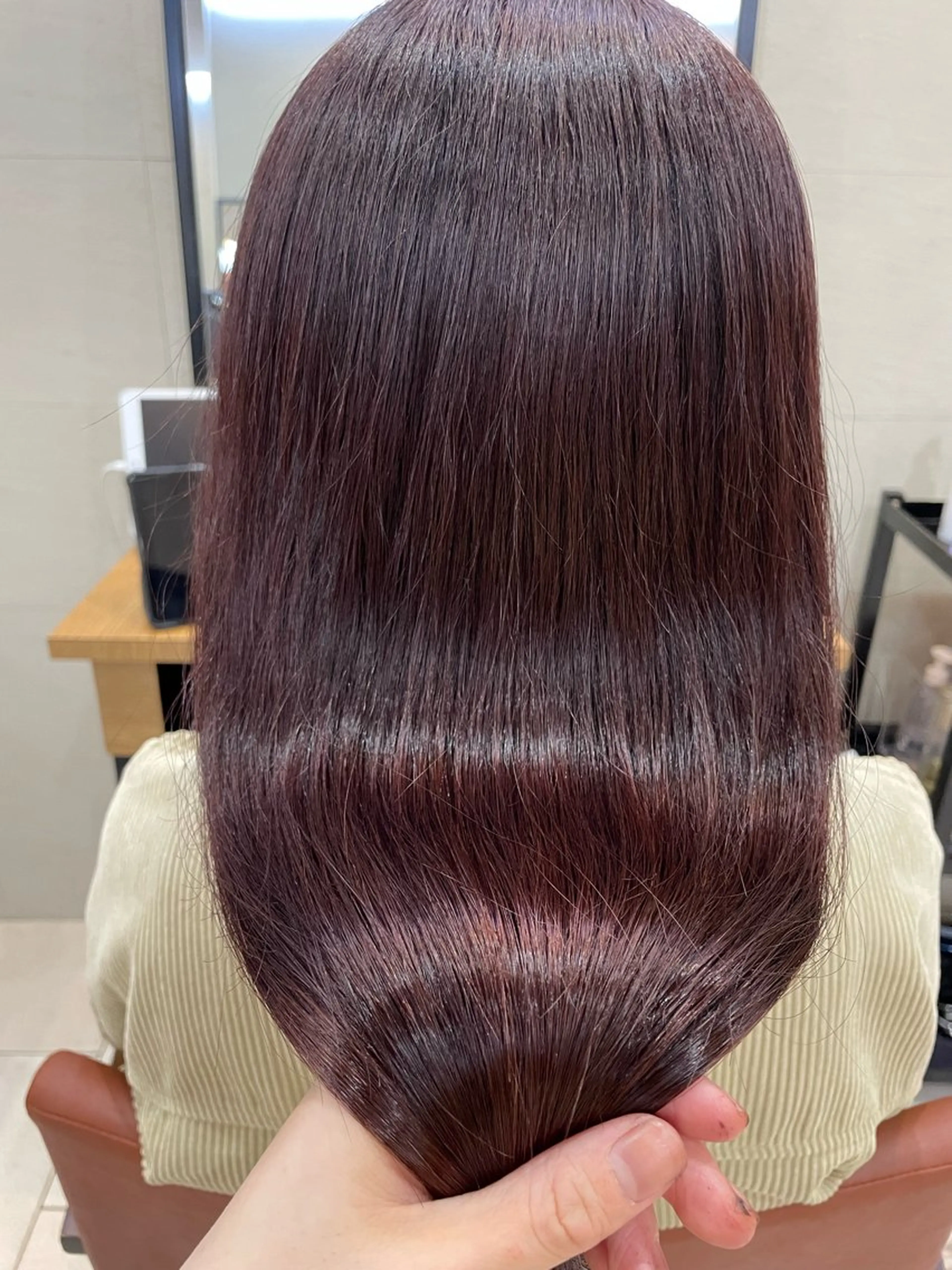 【メンテナスメニュー】保湿トリートメント➕前髪カット💇🏻♀️カットなしは(-¥1,700)の写真