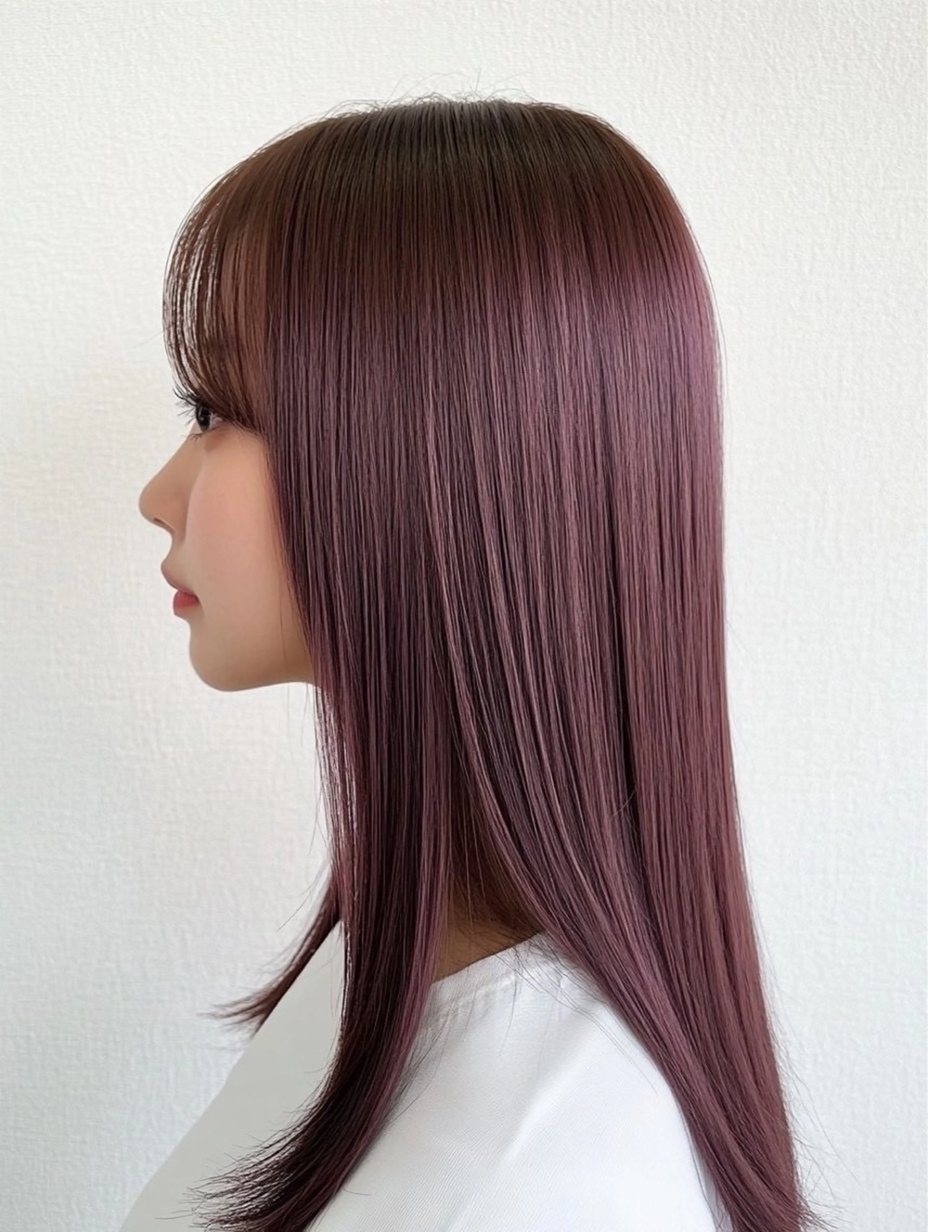 セミロング カット ヘアカラー トリートメント 艶髪デザイナー ユウタ｜髪質改善特化のヘアスタイル