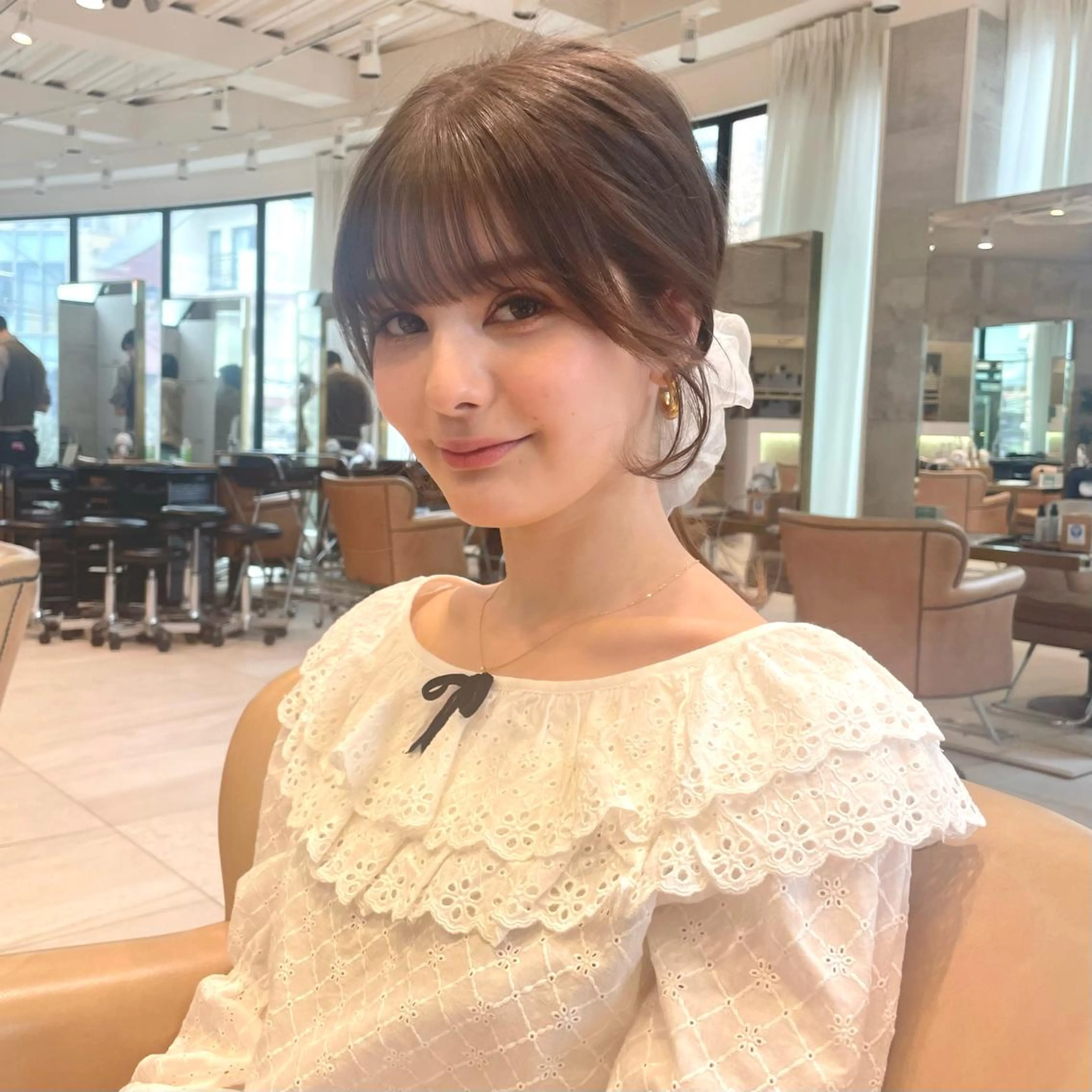 ロング 韓国🇰🇷透明感 ERIのヘアスタイル