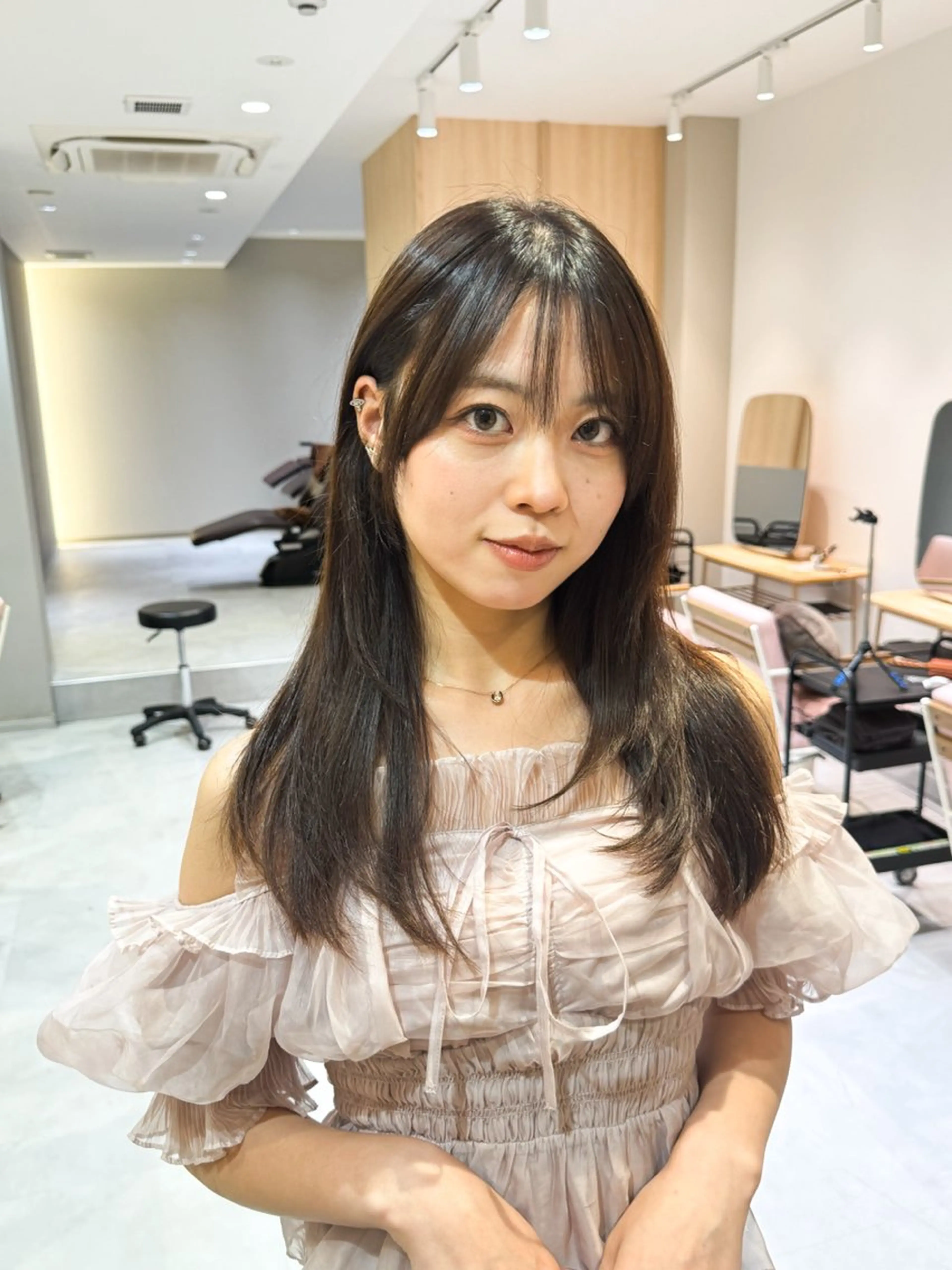 ロング カラー カット ヘアカラー 縮毛矯正 ✂️似合わせの魔術師 石田一樹✂️のヘアスタイル